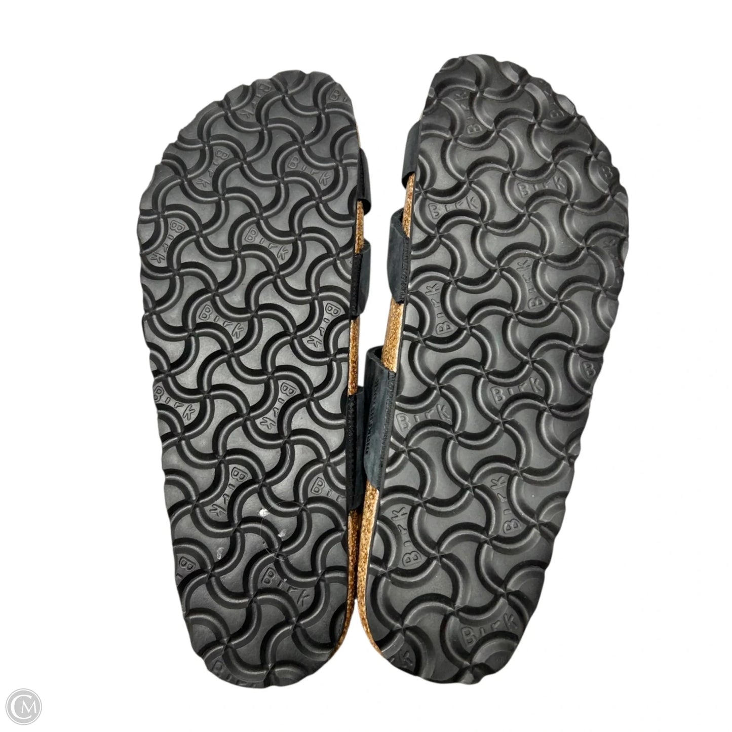 Sandals Flats By Birkenstock In Black, Size: 6