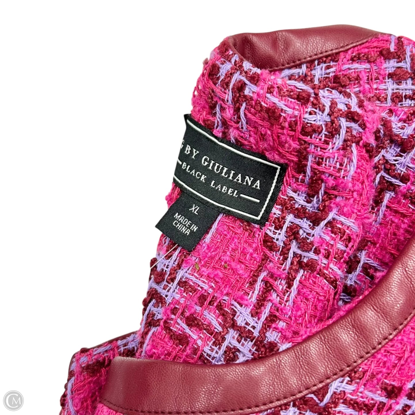 Blazer By G By Giuliana In Pink & Purple, Size: Xl