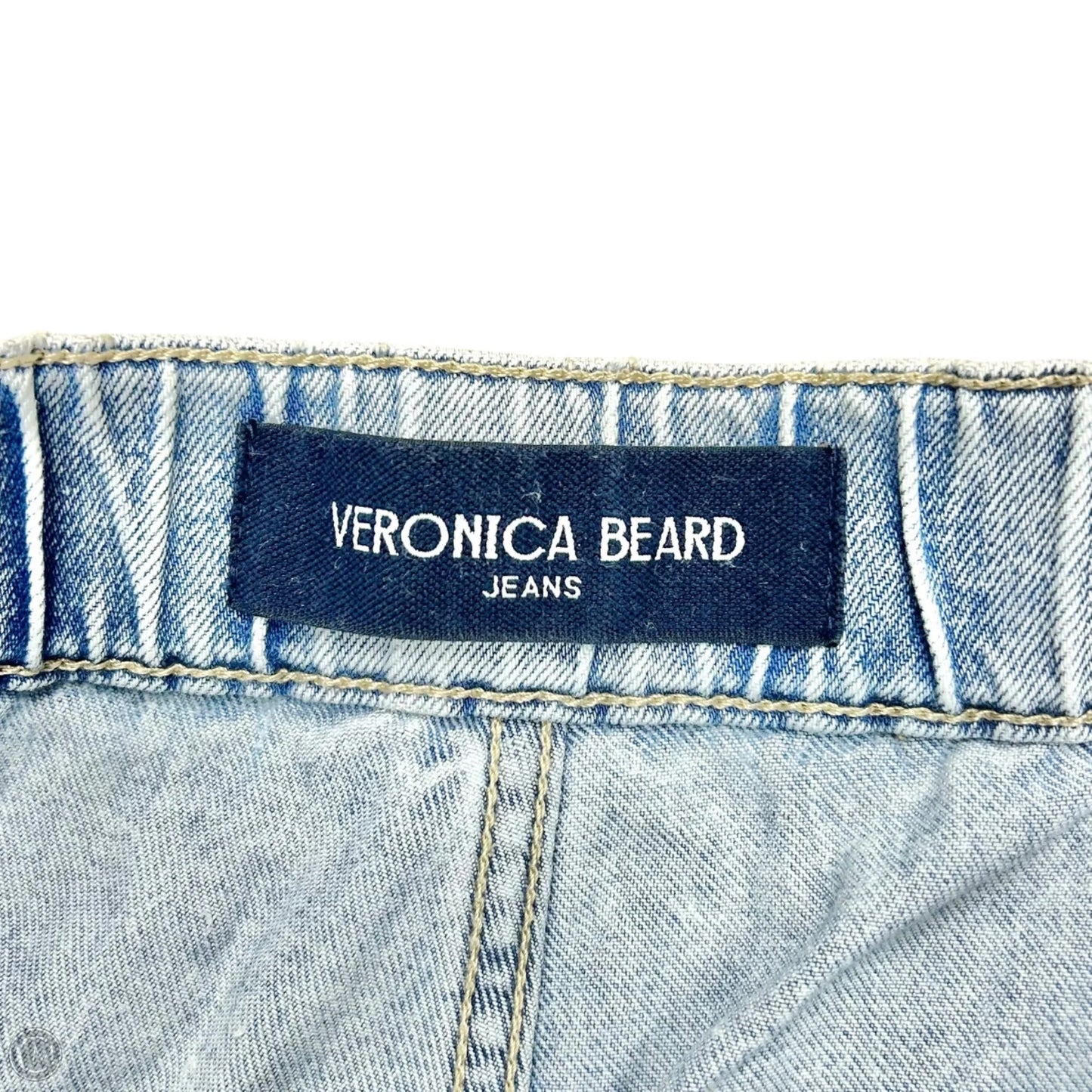 Jeans Straight By Veronica Beard In Blue Denim, Size: 4
