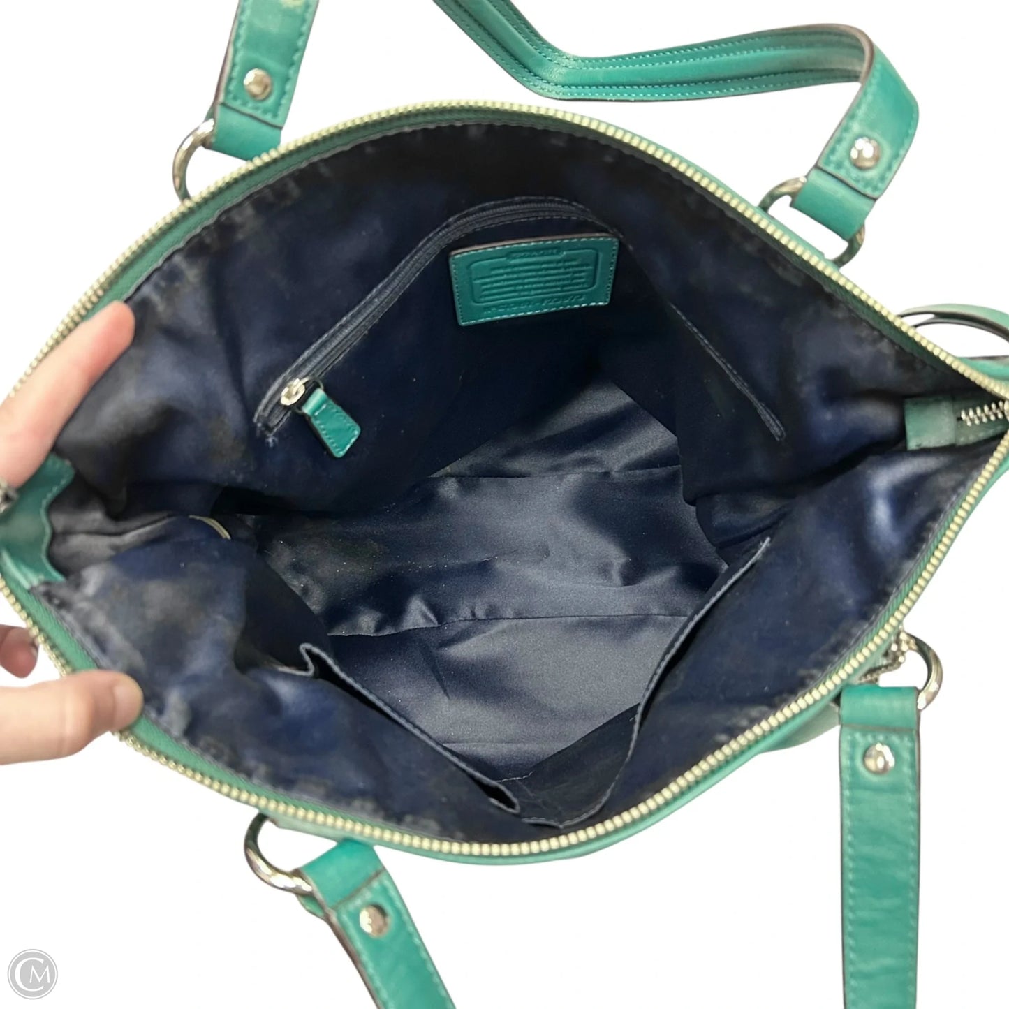 Tote Designer By Coach, Size: Large