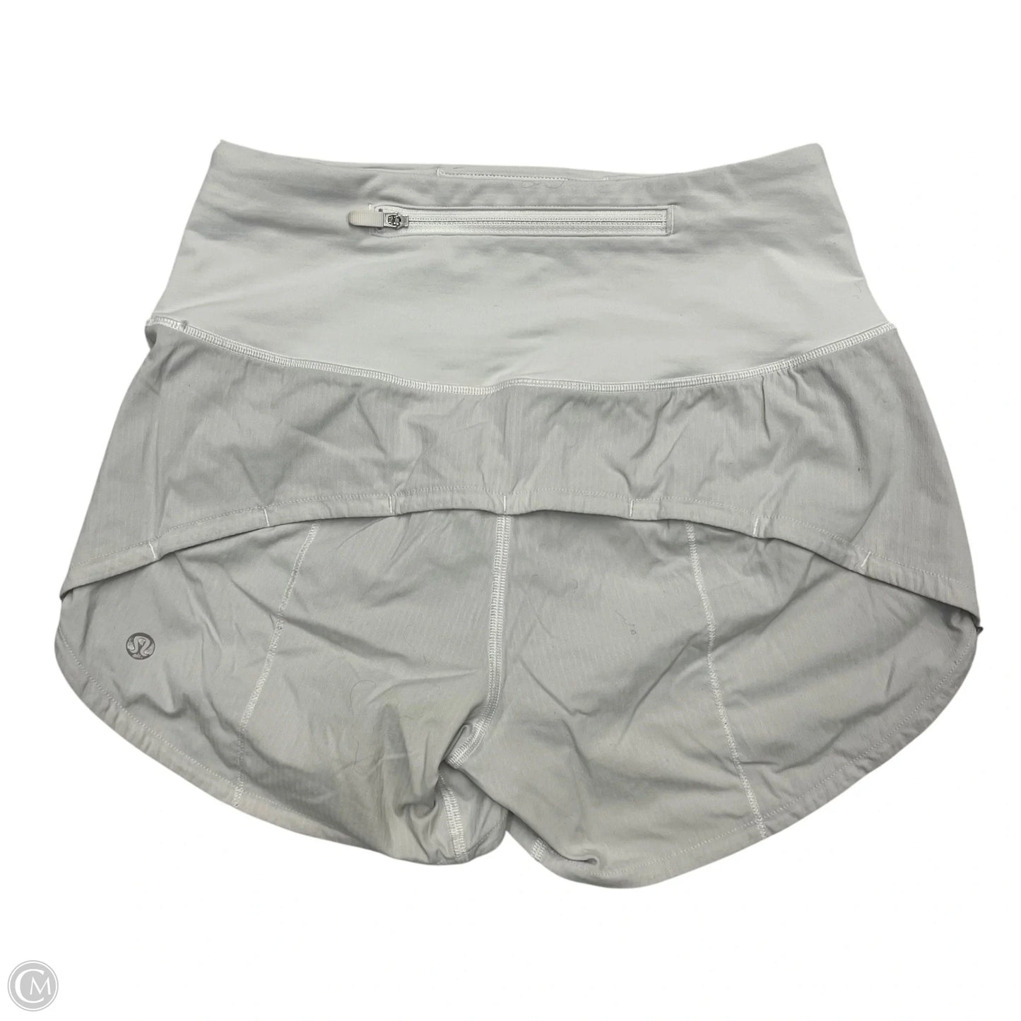 Athletic Shorts By Lululemon In Grey, Size: Xs