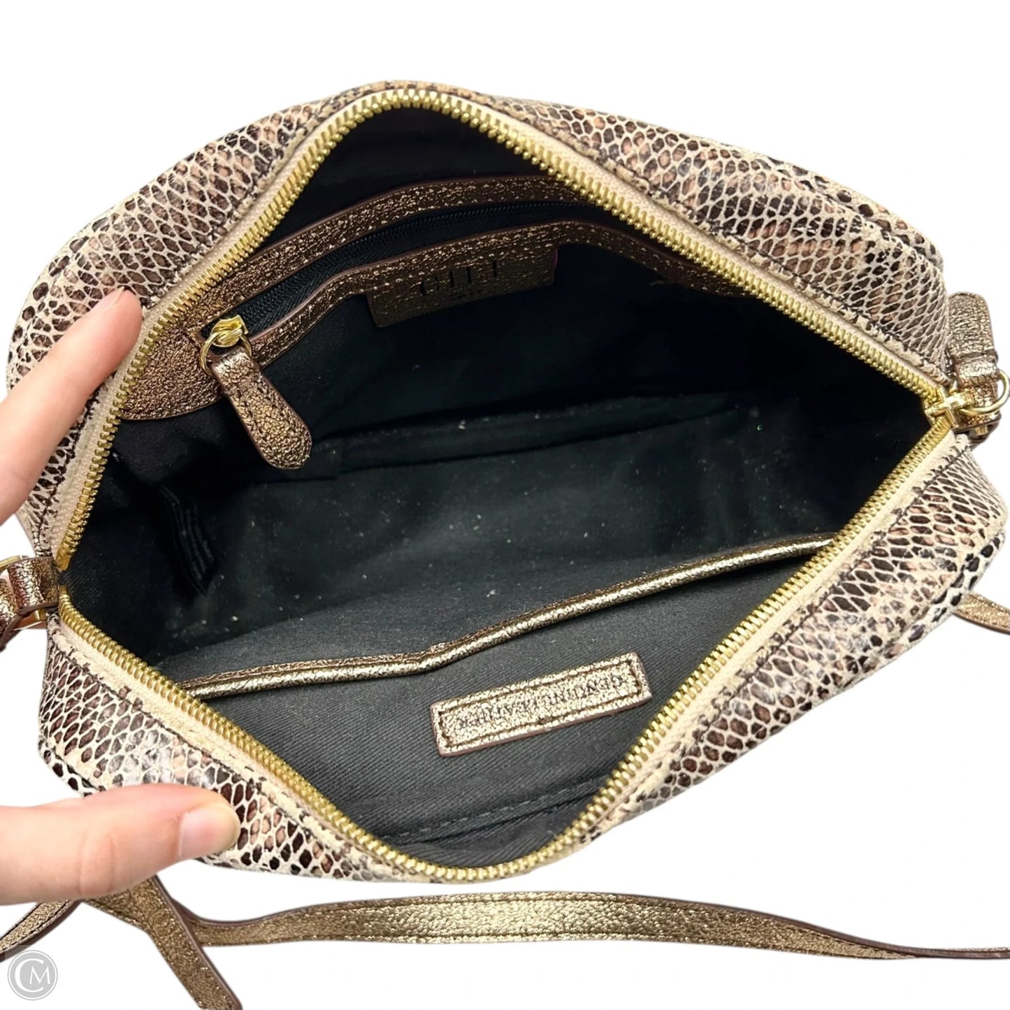 Crossbody Leather By Gilli, Size: Small