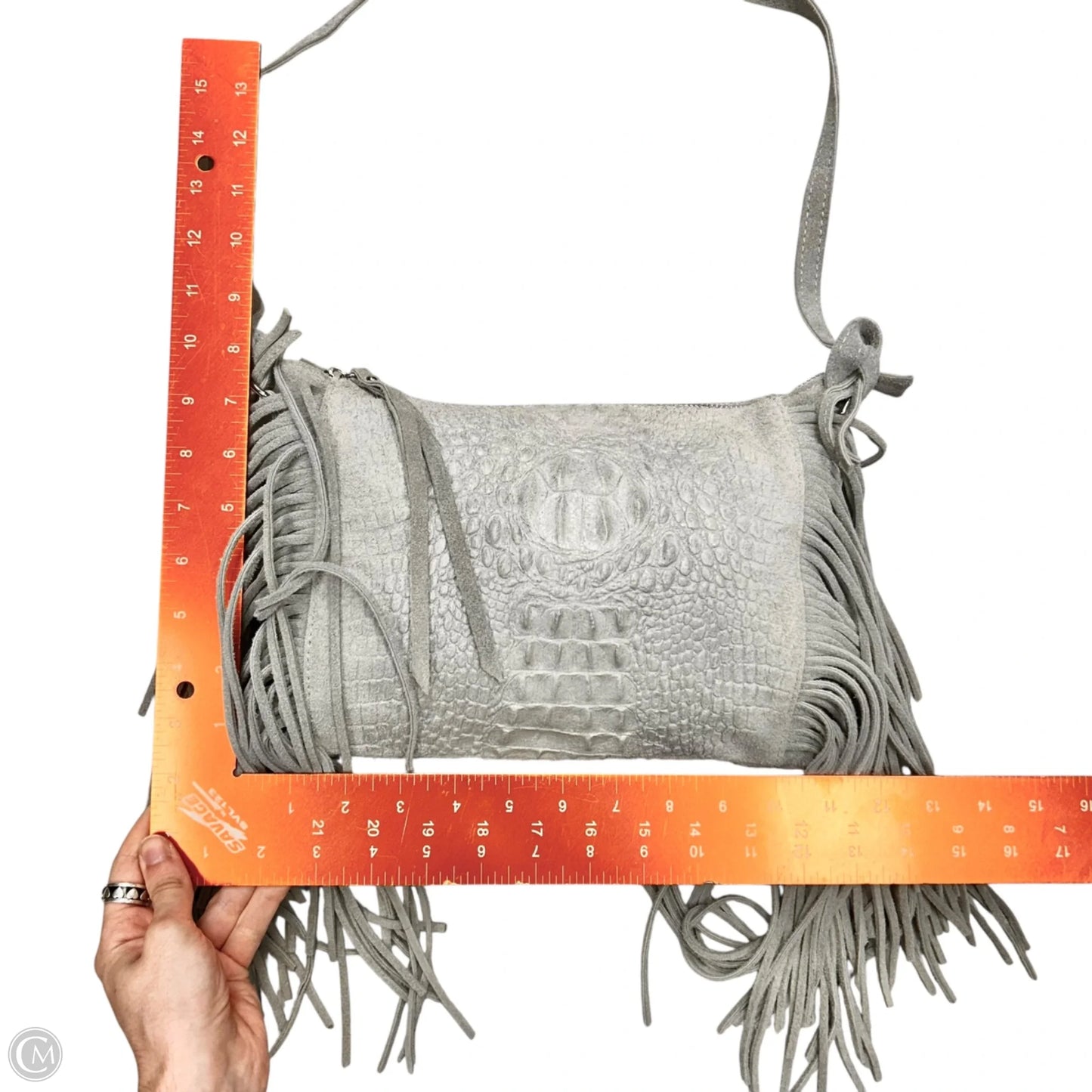 Crossbody Leather, Size: Medium