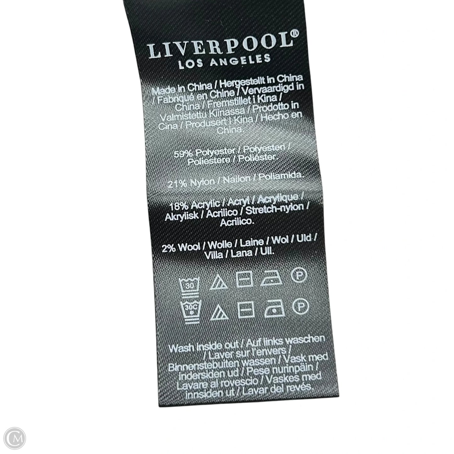 Sweater Cardigan By Liverpool In Black, Size: Xs