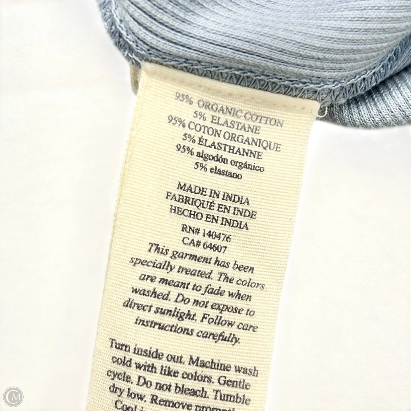 Tank Top By Faherty In Blue, Size: M