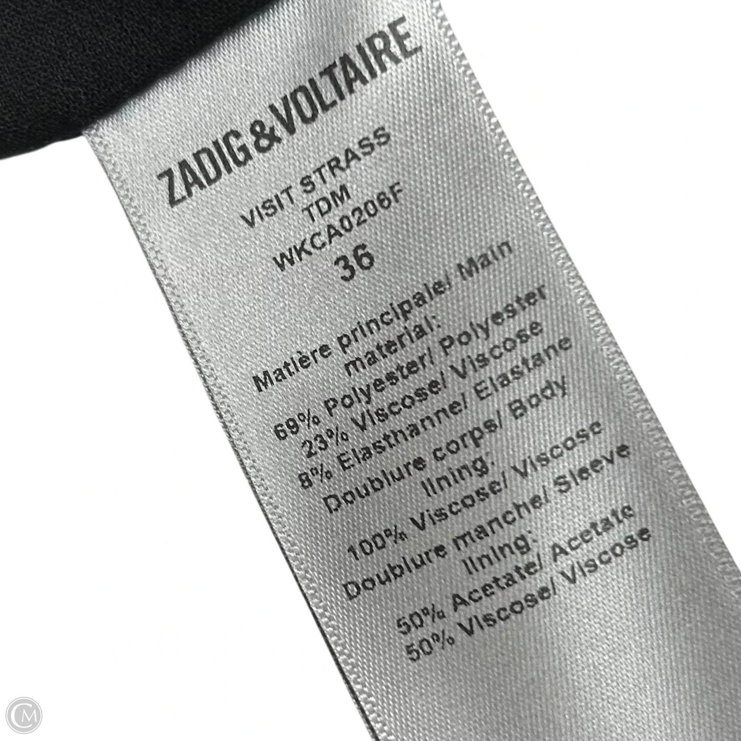 Blazer By Zadig And Voltaire In Black & Blue, Size: S