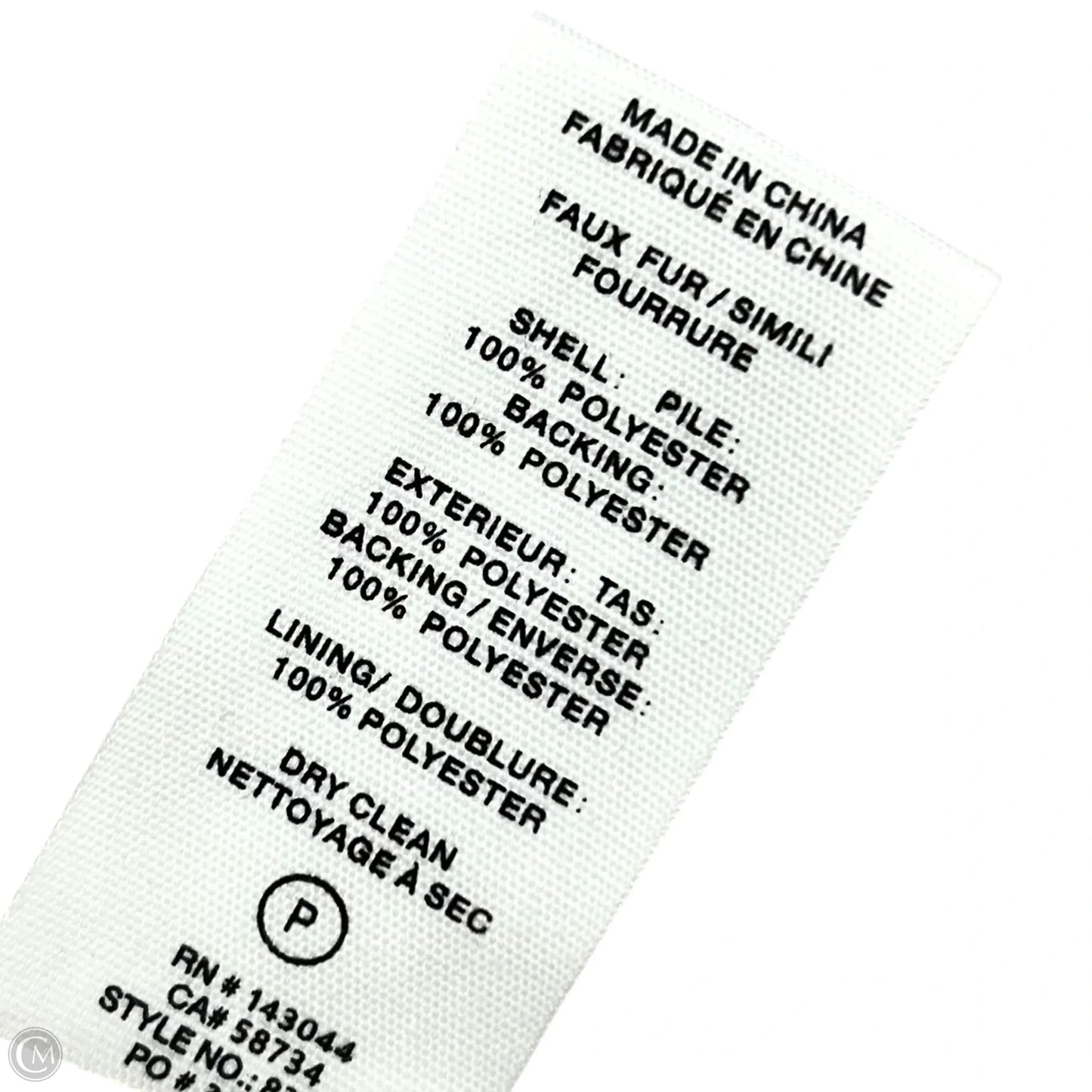 Jacket Faux Fur & Sherpa By Avec Les Filles In Cream, Size: M