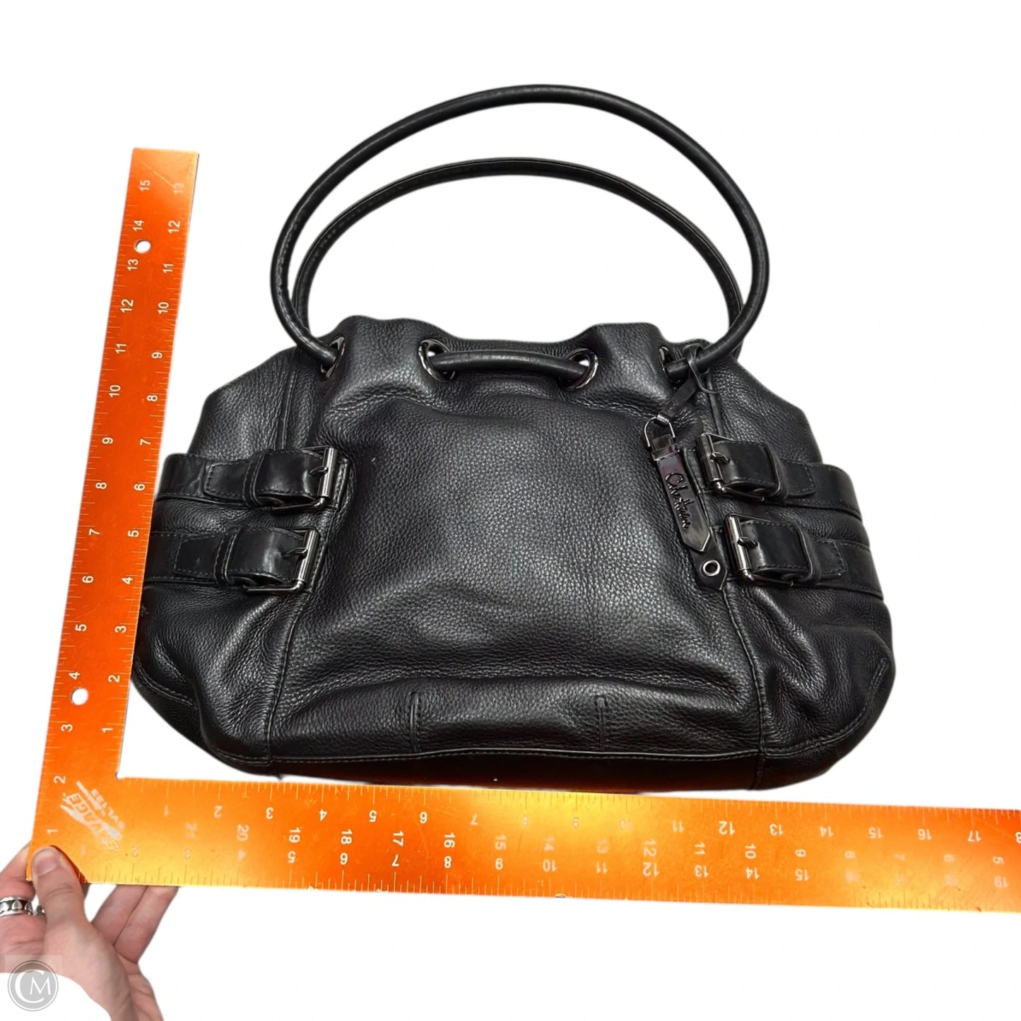 Handbag Leather By Cole-haan, Size: Medium