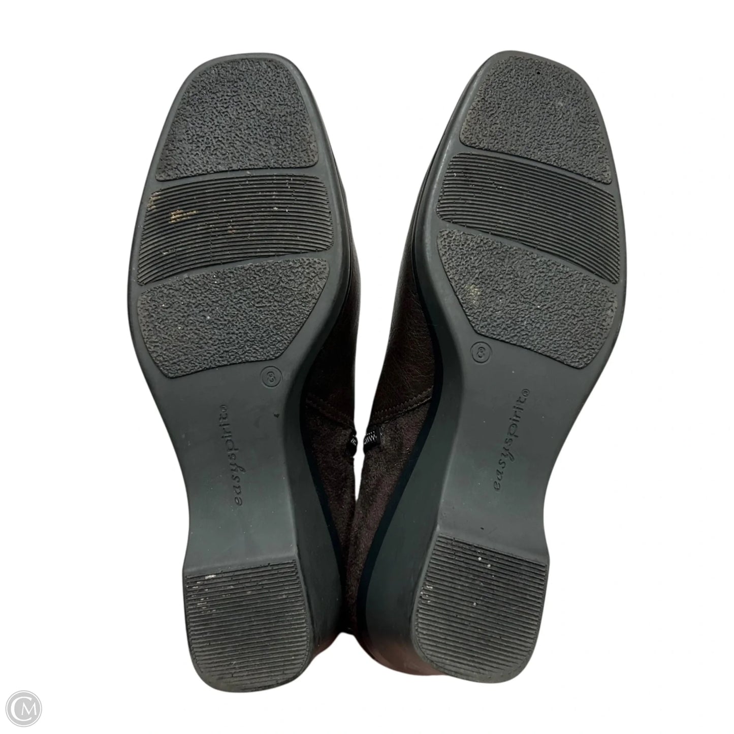 Boots Ankle Heels By Easy Spirit In Brown, Size: 8