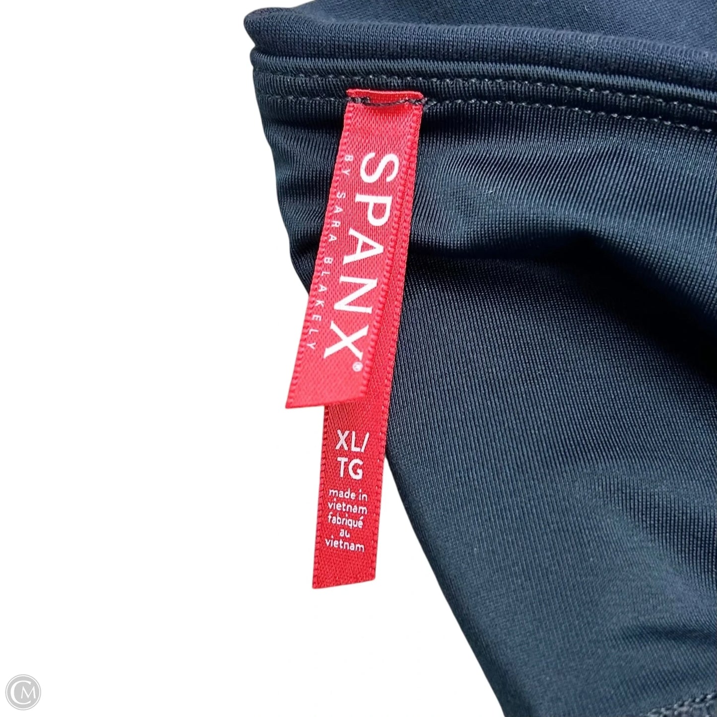 Athletic Leggings By Spanx In Navy, Size: Xl