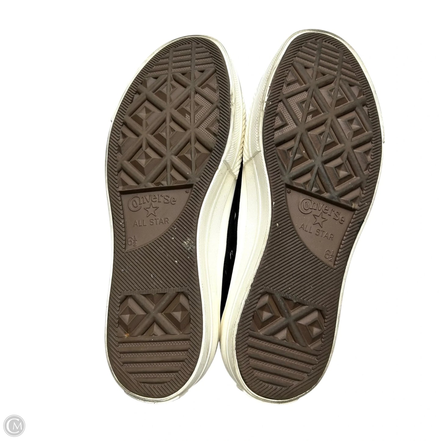 Shoes Sneakers Platform By Converse In Black & White, Size: 8.5