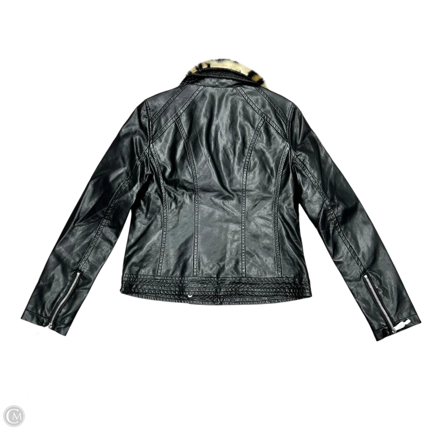 Jacket Moto By Express In Black, Size: M