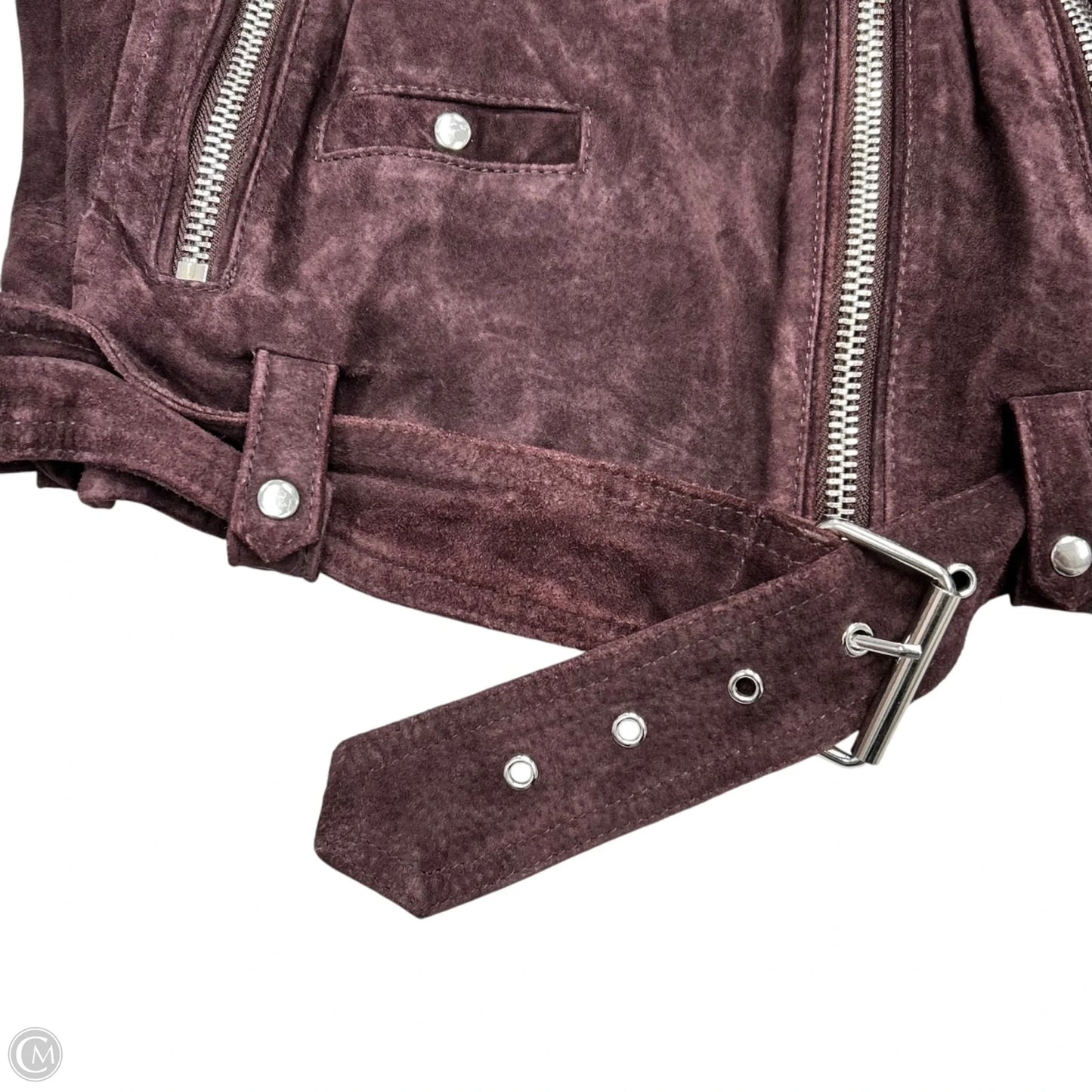 Jacket Leather By Blanknyc In Purple, Size: L