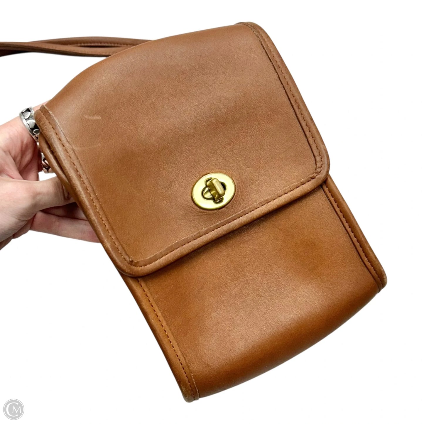 Crossbody Designer By Coach, Size: Small