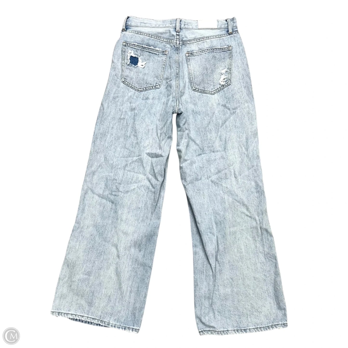 Jeans Wide Leg By Pistola In Blue Denim, Size: 4