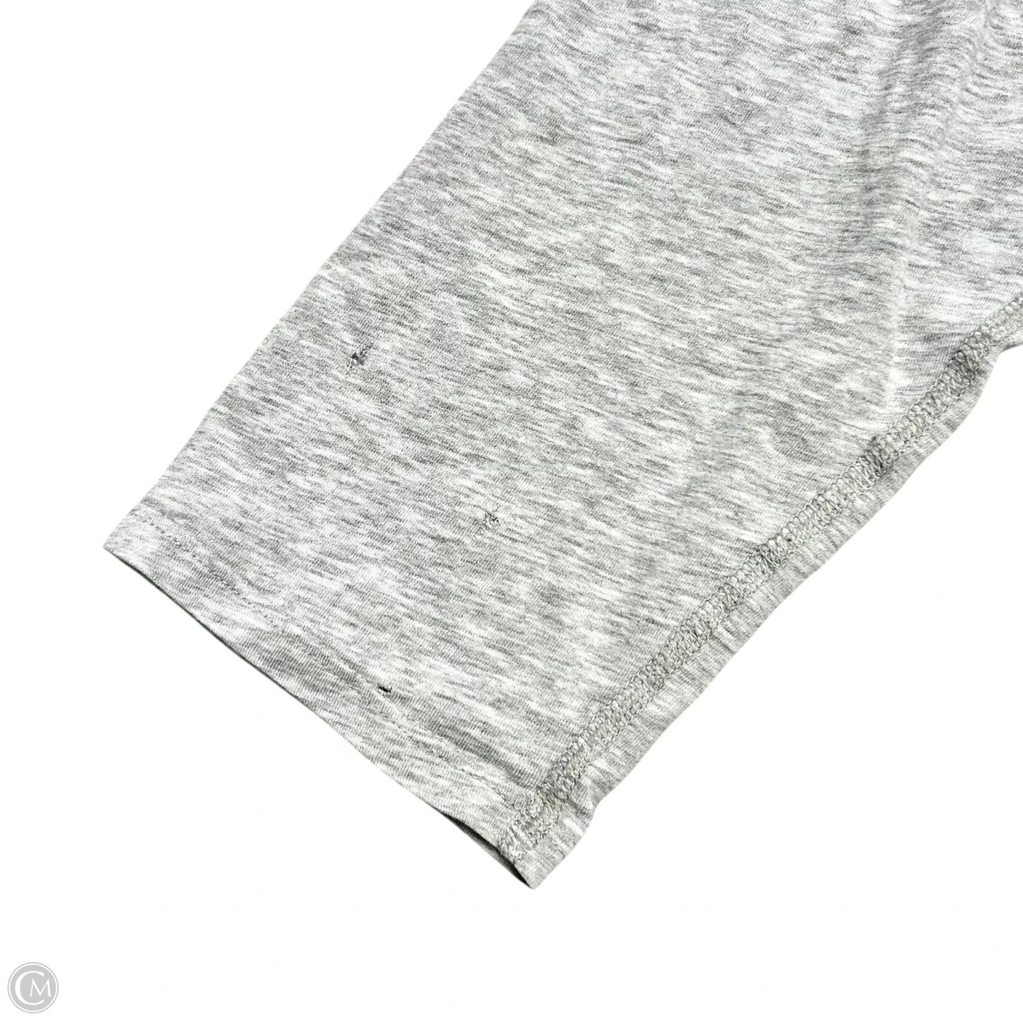 Athletic Top Long Sleeve Crewneck By Lululemon In Grey, Size: Xl