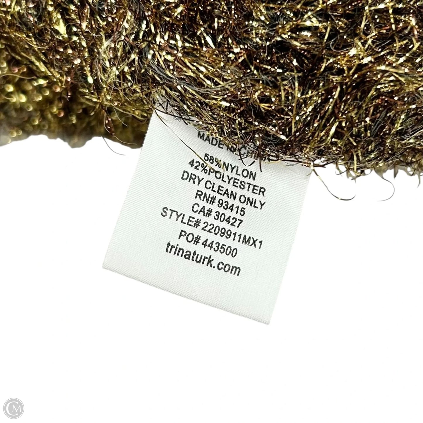 Sweater By Trina Turk In Gold, Size: M