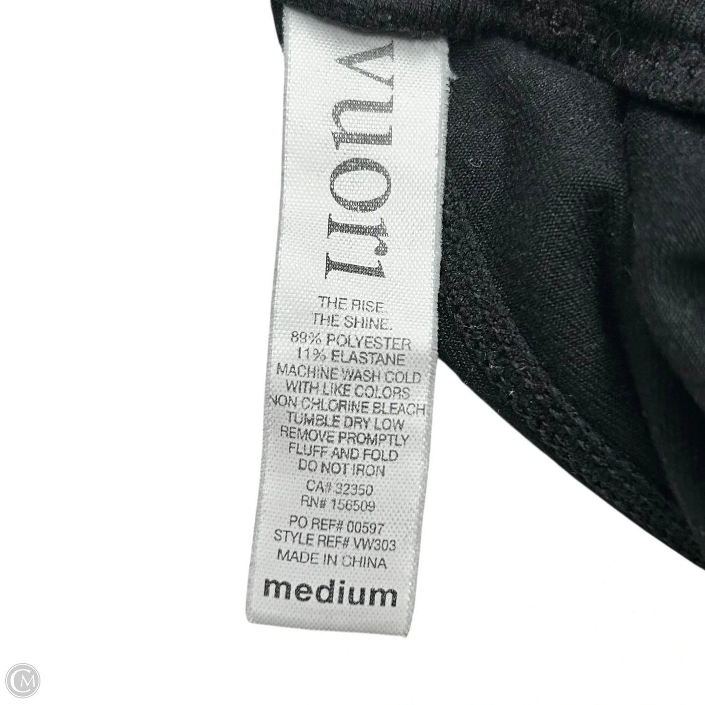 Athletic Pants By Vuori In Black, Size: M