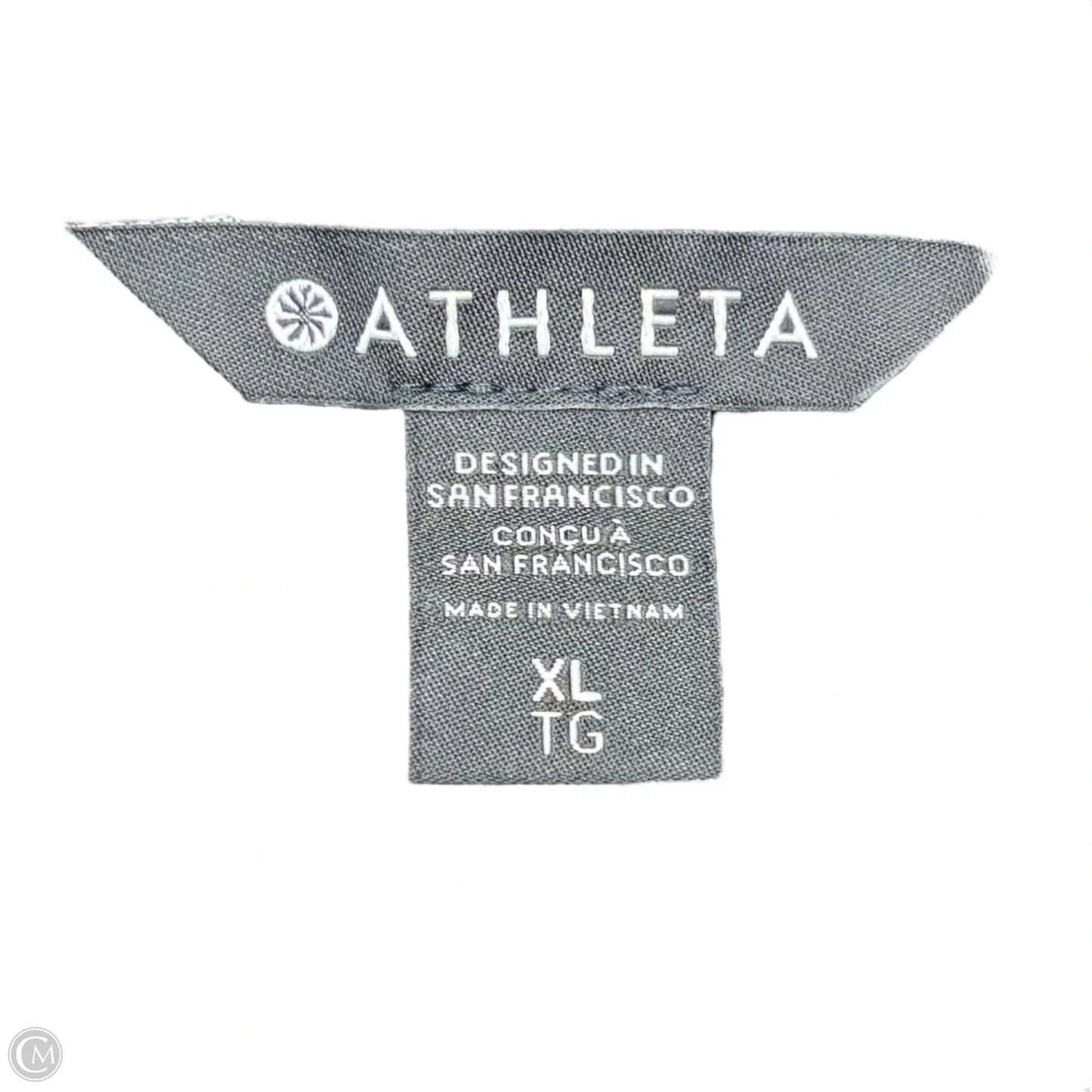 Athletic Top Long Sleeve Crewneck By Athleta In Black, Size: Xl