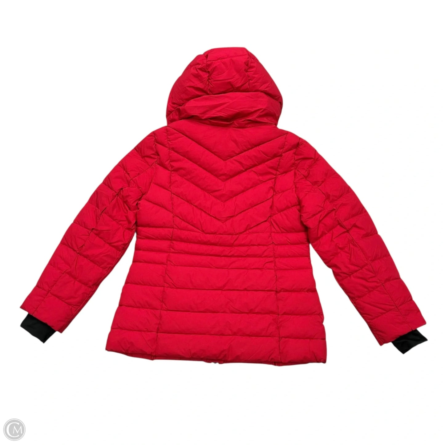 Coat Puffer & Quilted By Bcbgmaxazria In Red, Size: M