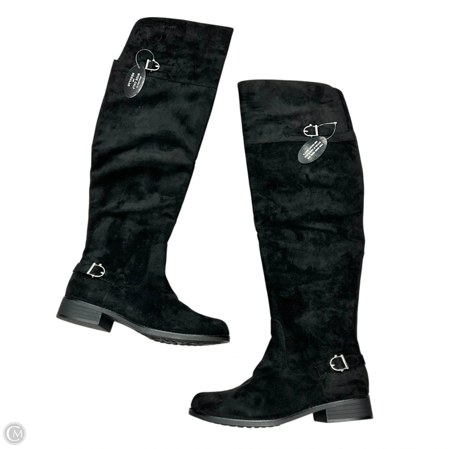 Boots Over-the-knee Heels By American Rag In Black, Size: 10
