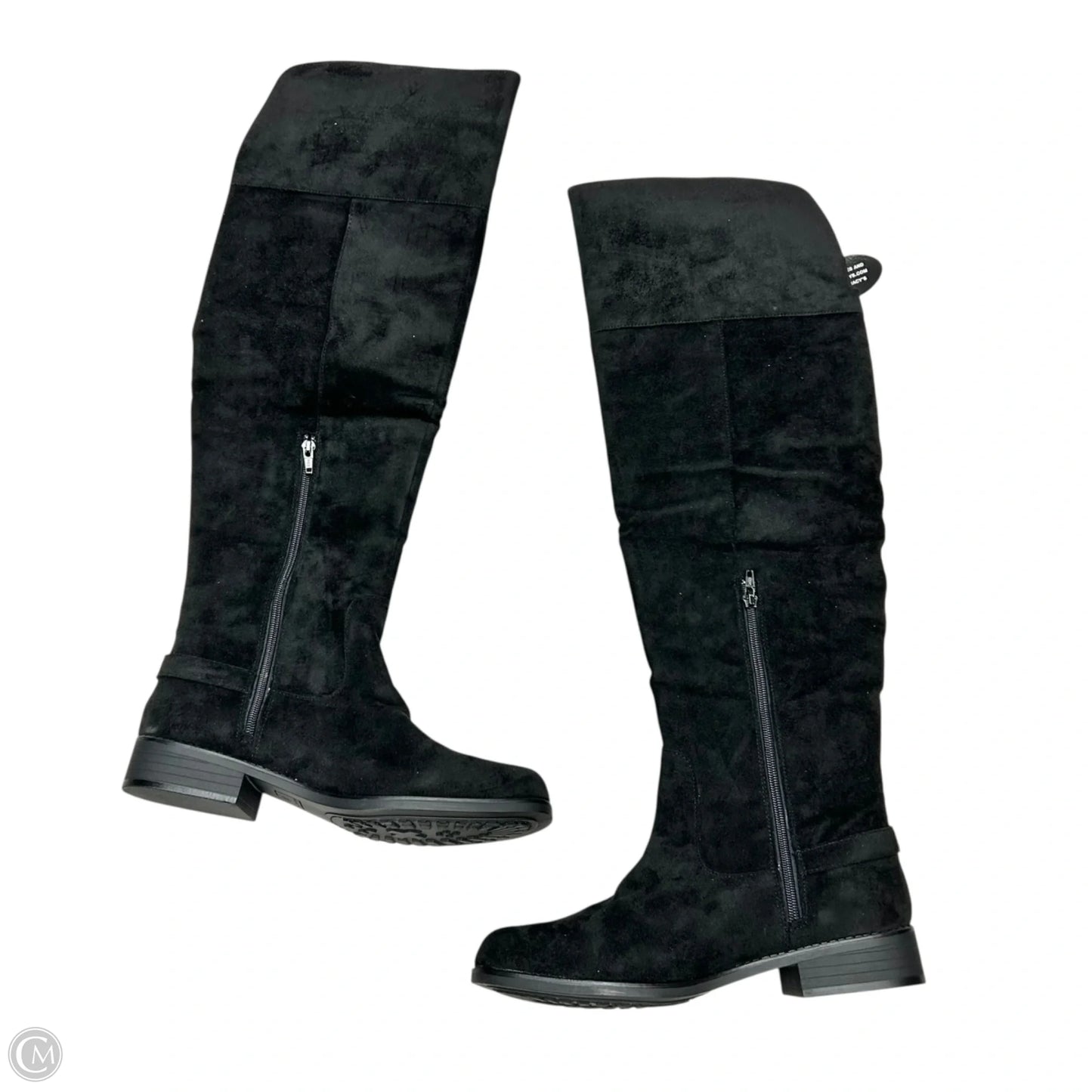 Boots Over-the-knee Heels By American Rag In Black, Size: 10