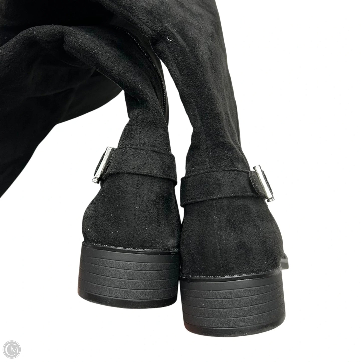 Boots Over-the-knee Heels By American Rag In Black, Size: 10