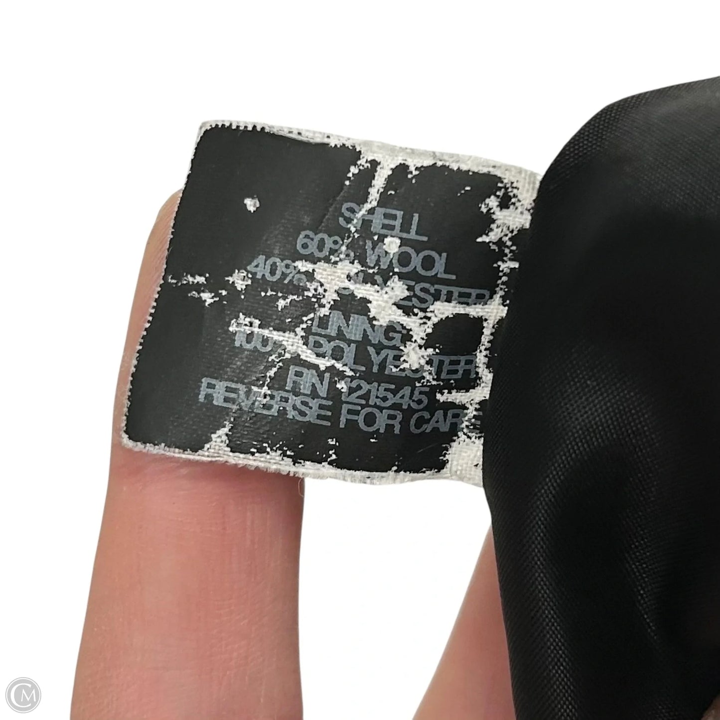 Coat Peacoat By London Fog In Black, Size: 1x