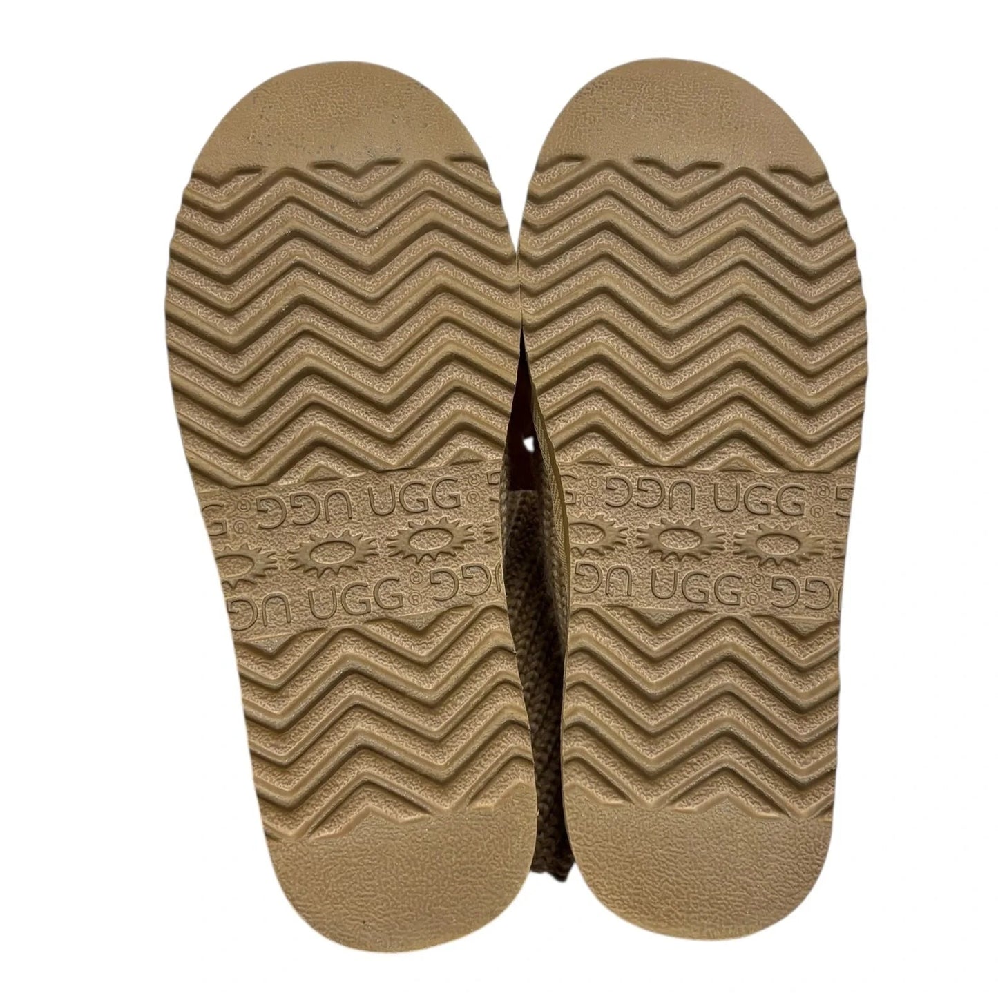 Boots Designer By Ugg In Tan, Size: 9