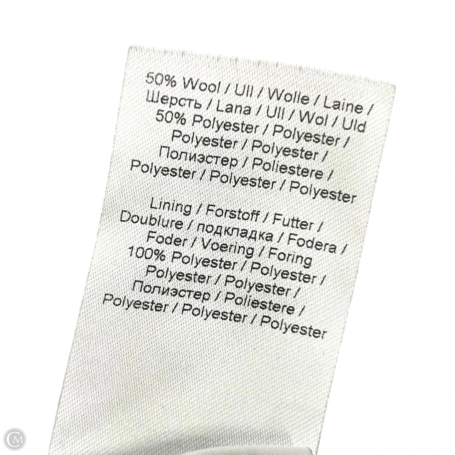 Coat Peacoat By Ganni In Black, Size: S