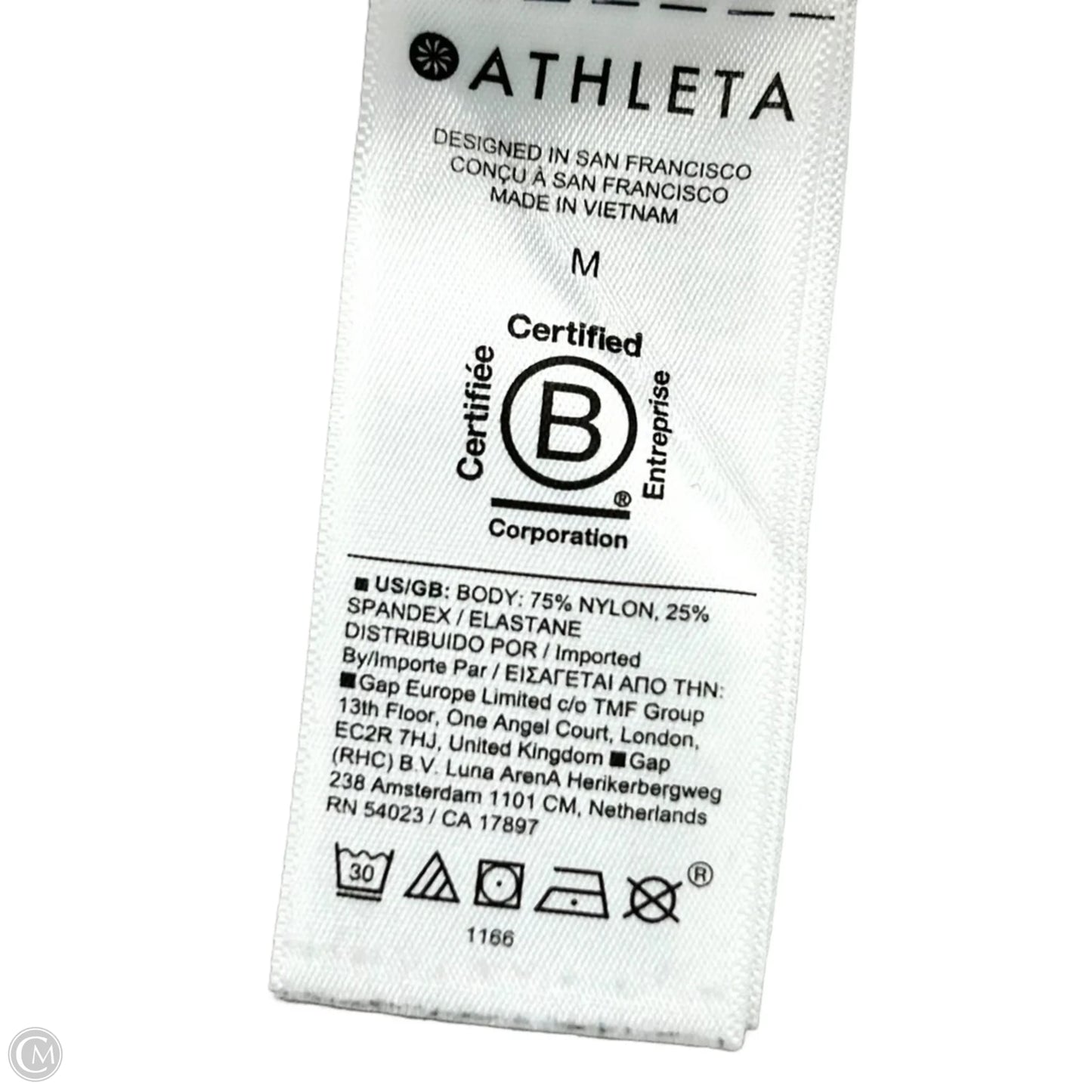 Athletic Jacket By Athleta In Pale Blue, Size: M