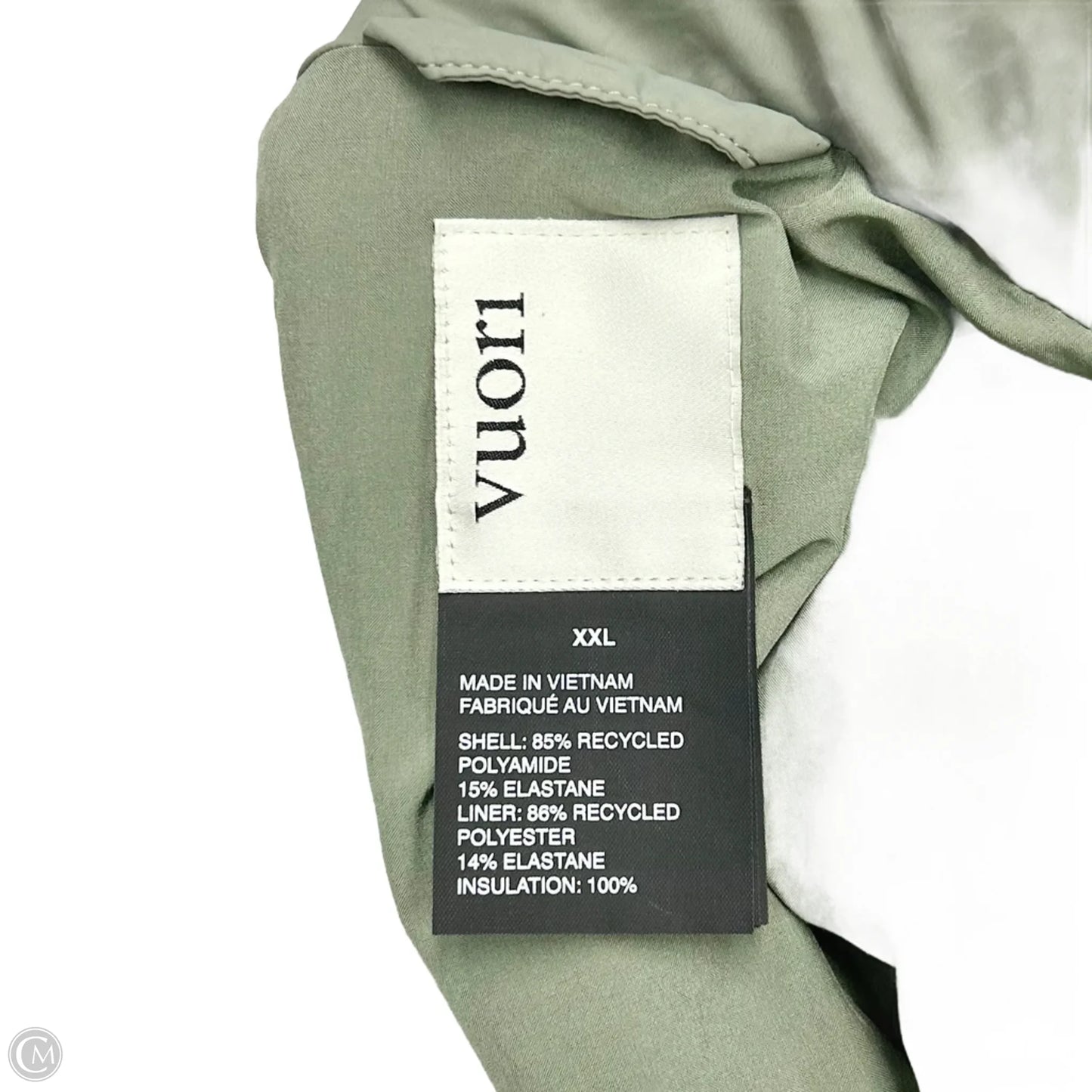 Athletic Jacket By Vuori In Green, Size: Xxl