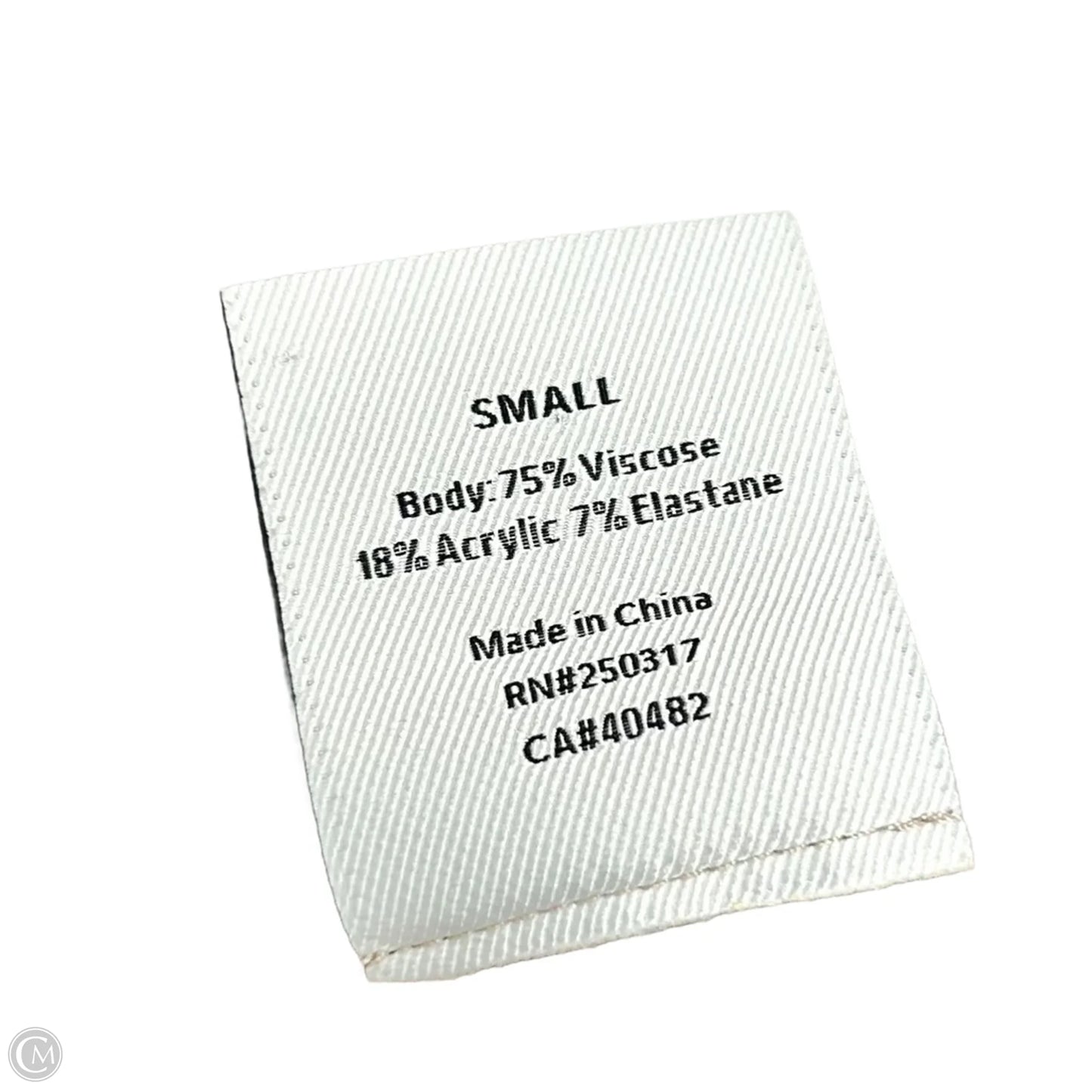 Sweatshirt Collar By Varley In Taupe, Size: S