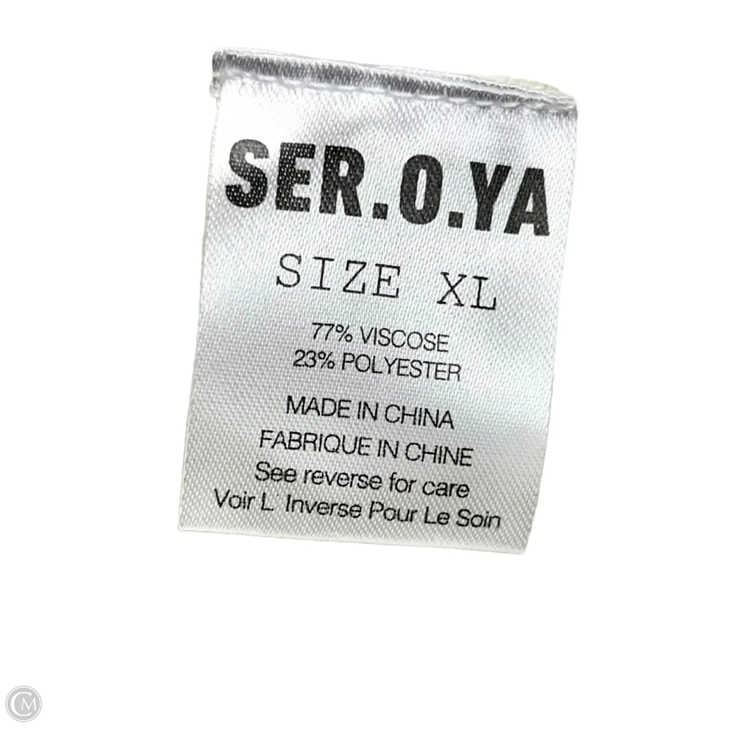 Top Long Sleeve By Ser O Ya In Cream, Size: Xl
