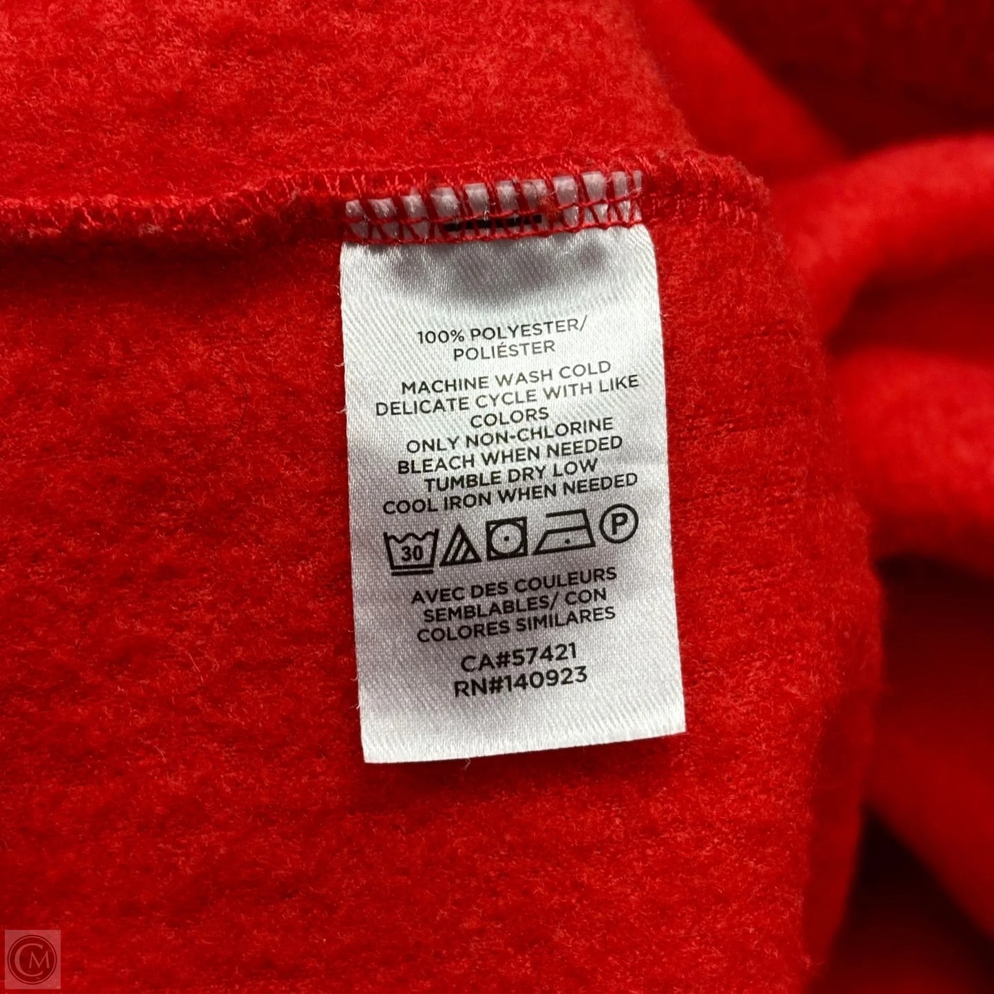 Jacket Fleece By Loft In Red, Size: 2x