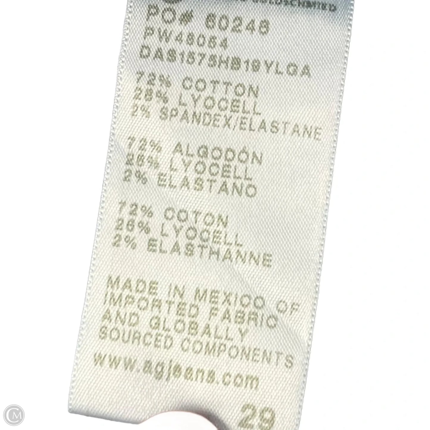 Jeans Boyfriend By Ag Jeans In Blue Denim, Size: 8