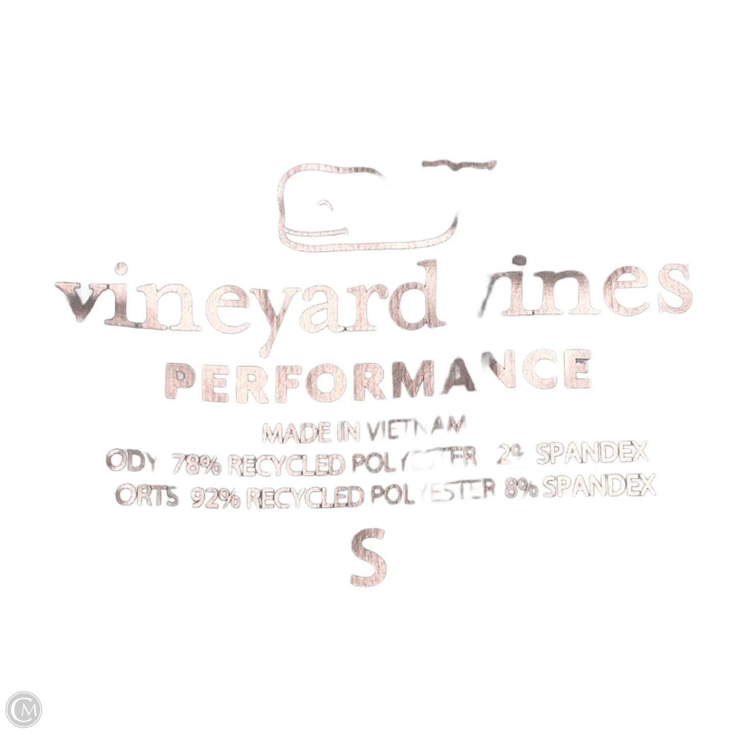 Athletic Dress By Vineyard Vines In Aqua, Size: S