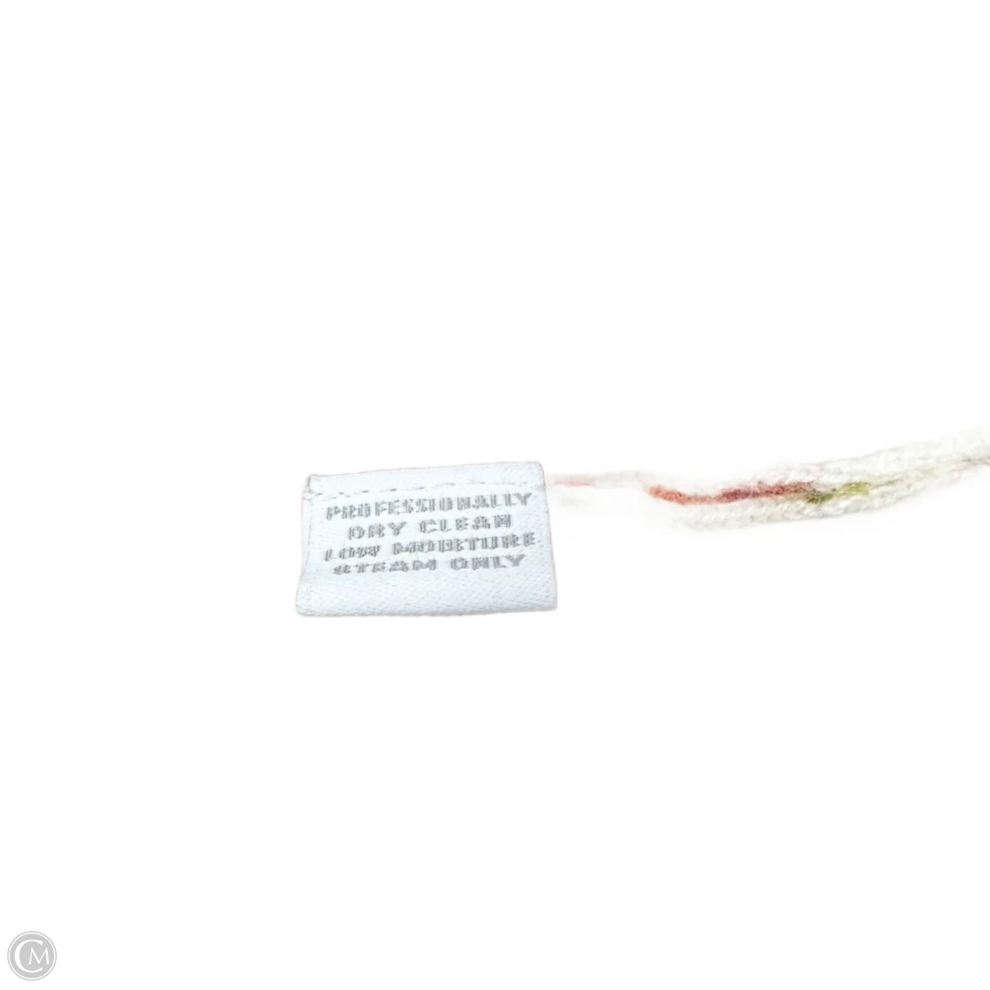 Sweater Cashmere By Charter Club In Green & Orange, Size: L