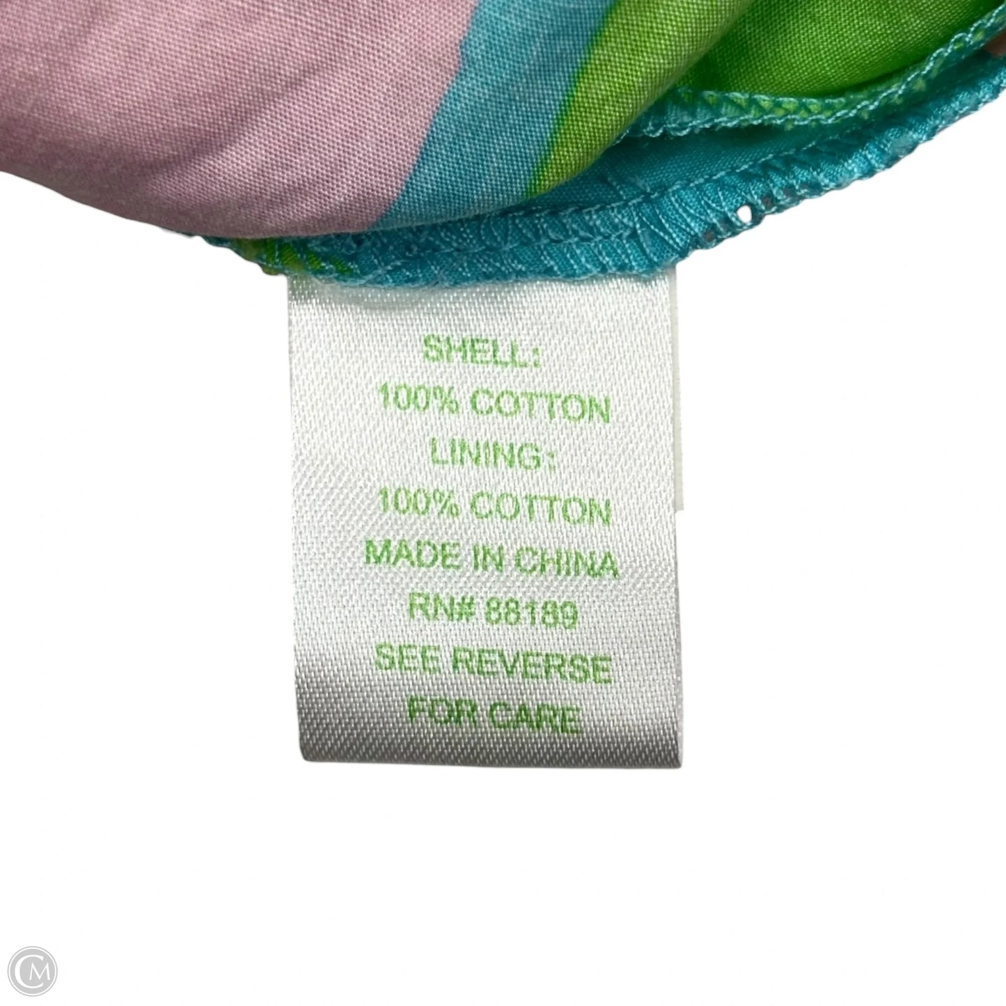 Top Sleeveless Designer By Lilly Pulitzer In Blue & Pink, Size: Xs