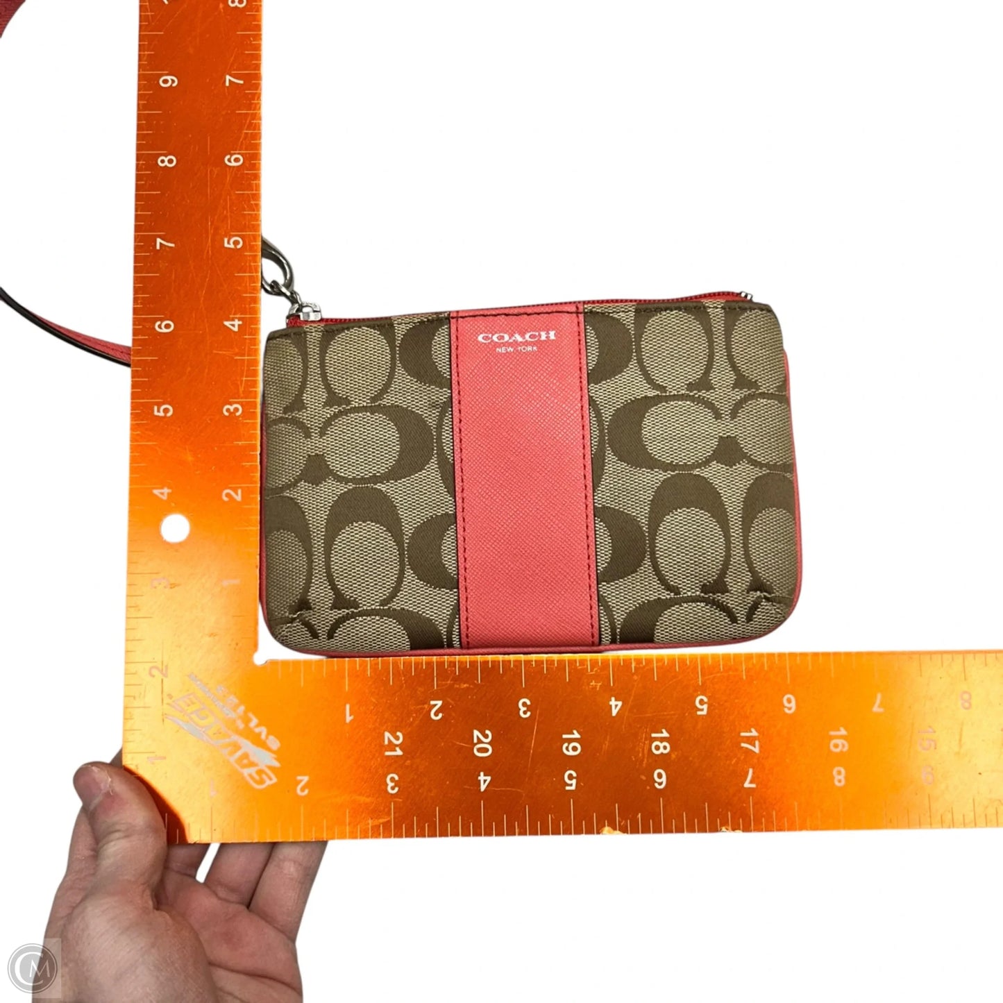 Wristlet Designer By Coach, Size: Small