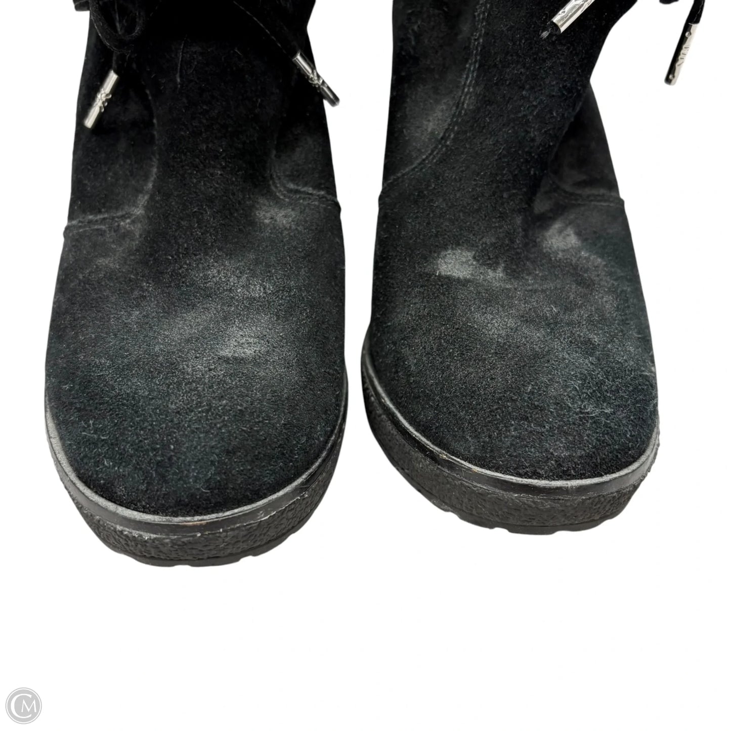 Boots Ankle Heels By Michael By Michael Kors In Black, Size: 9.5