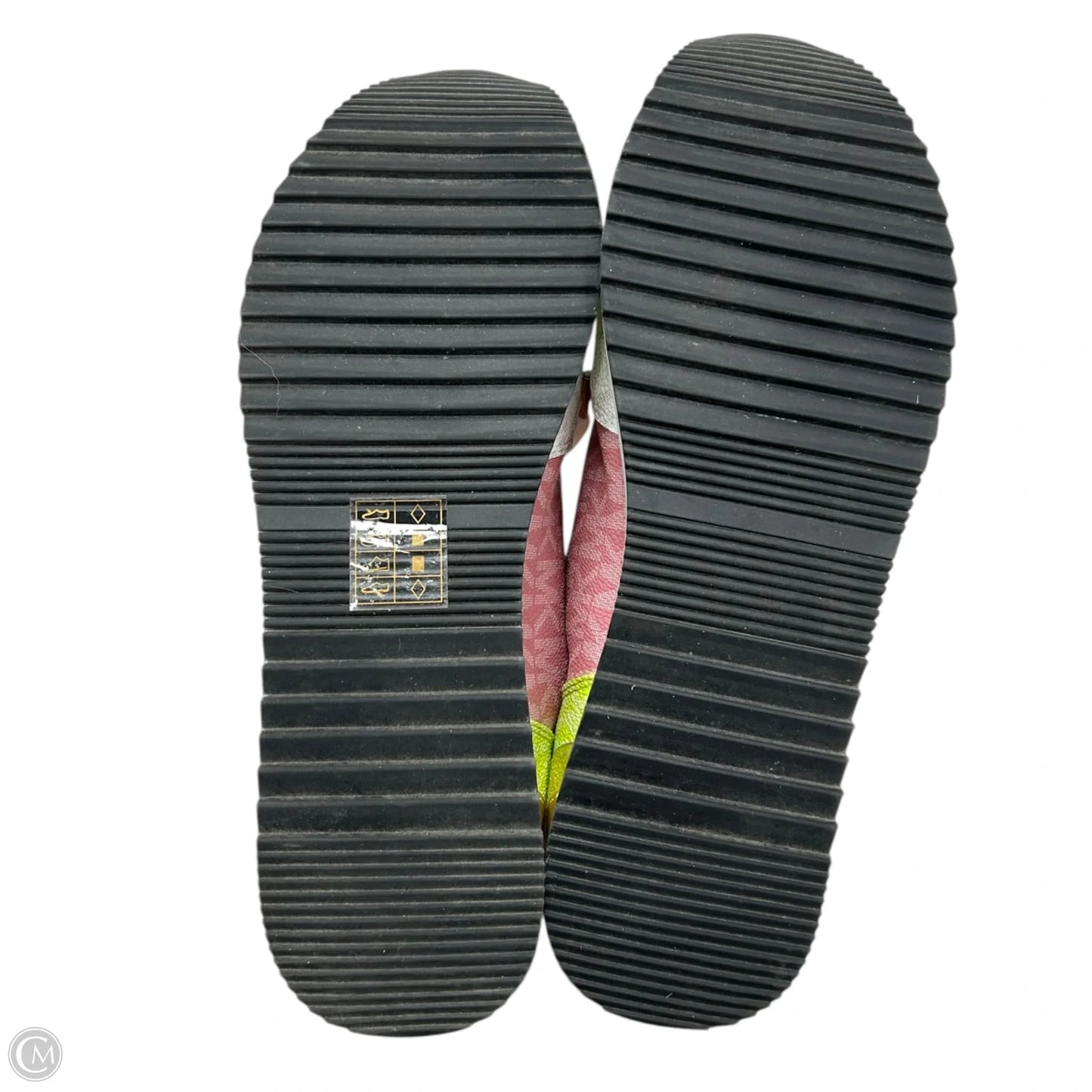 Shoes Sneakers By Michael By Michael Kors In Green & Pink, Size: 8.5
