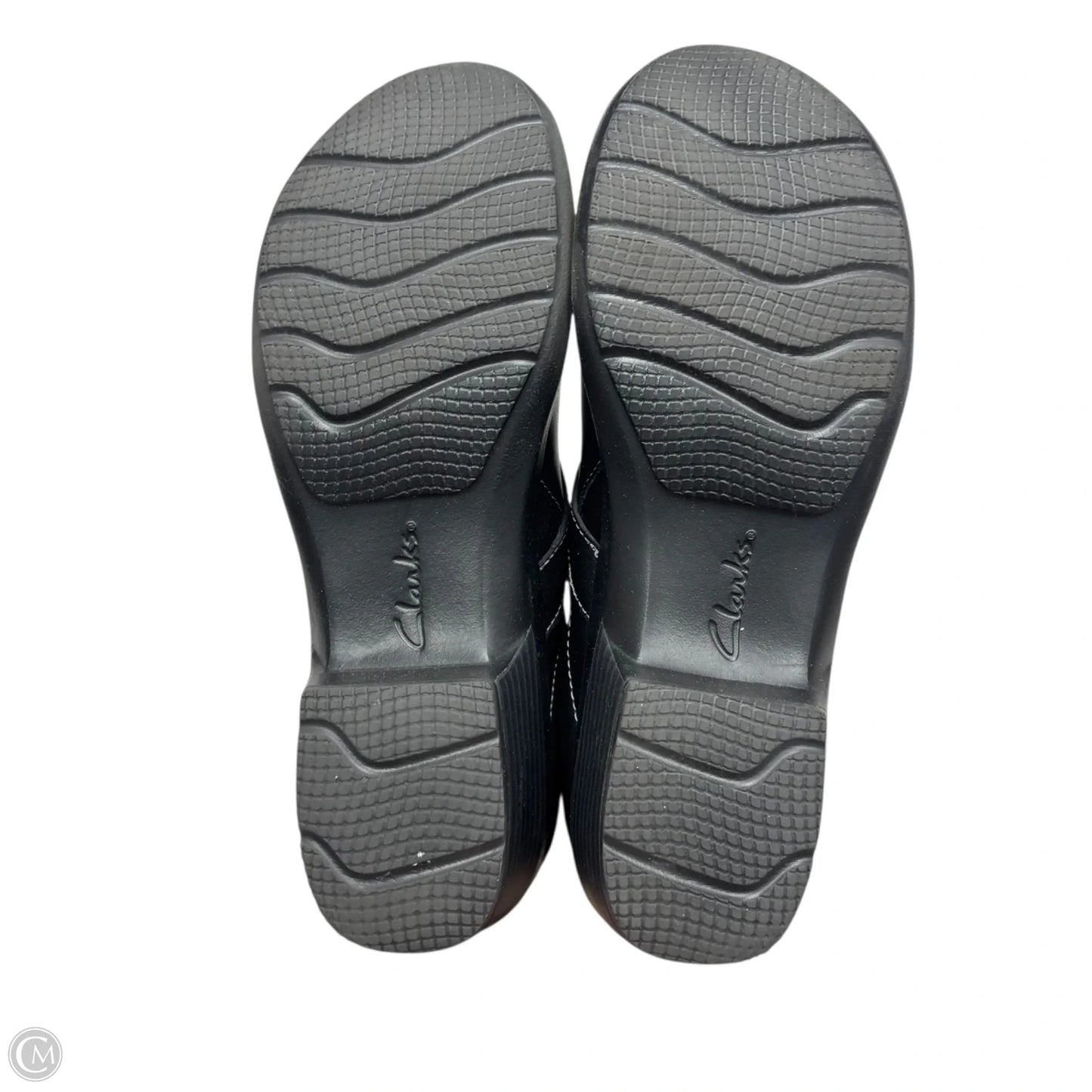 Shoes Flats By Clarks In Black, Size: 9