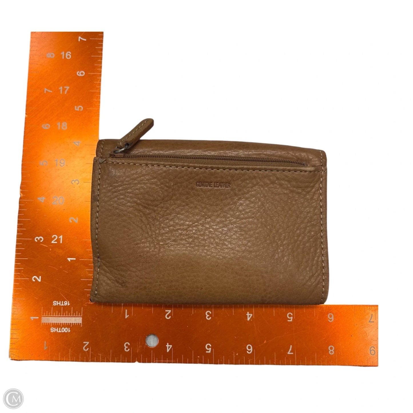 Wallet Leather By Fossil, Size: Small
