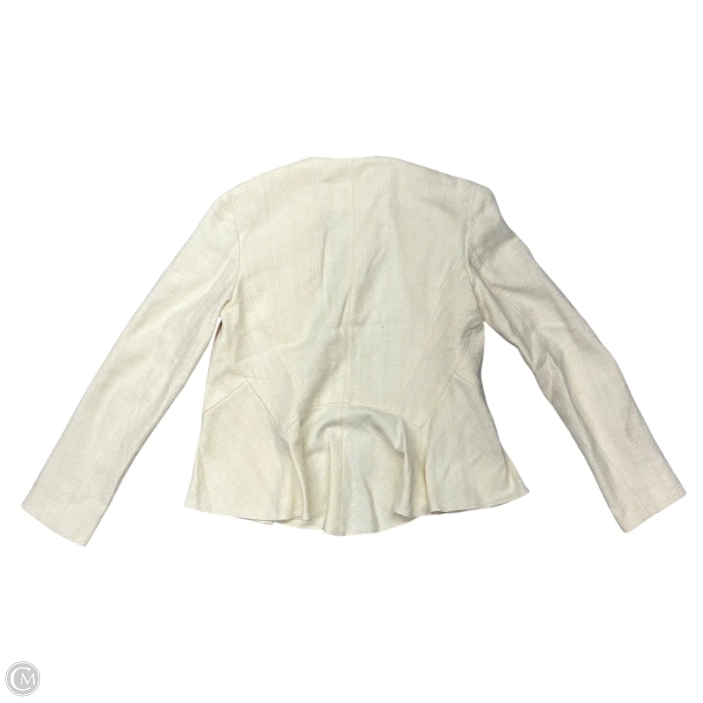 Blazer Designer By Derek Lam In Cream, Size: Xs