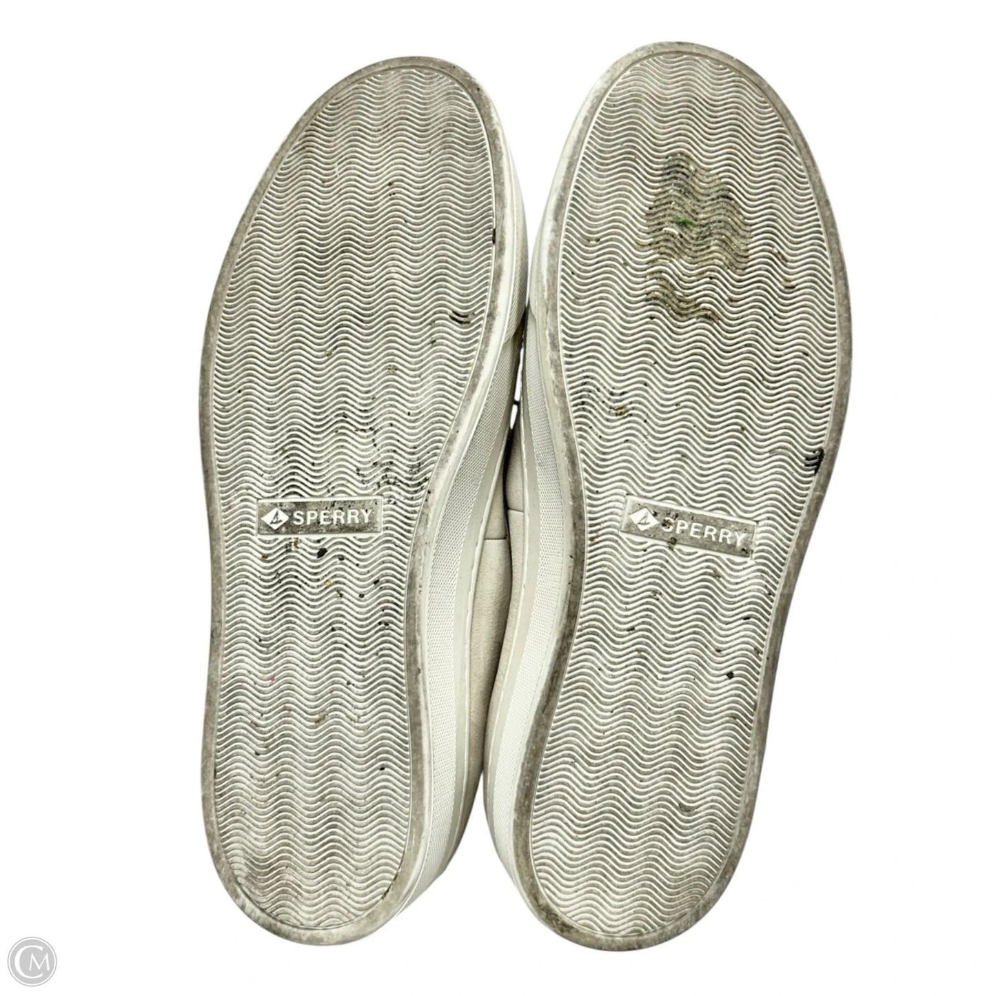 Shoes Sneakers By Sperry In Cream, Size: 8.5