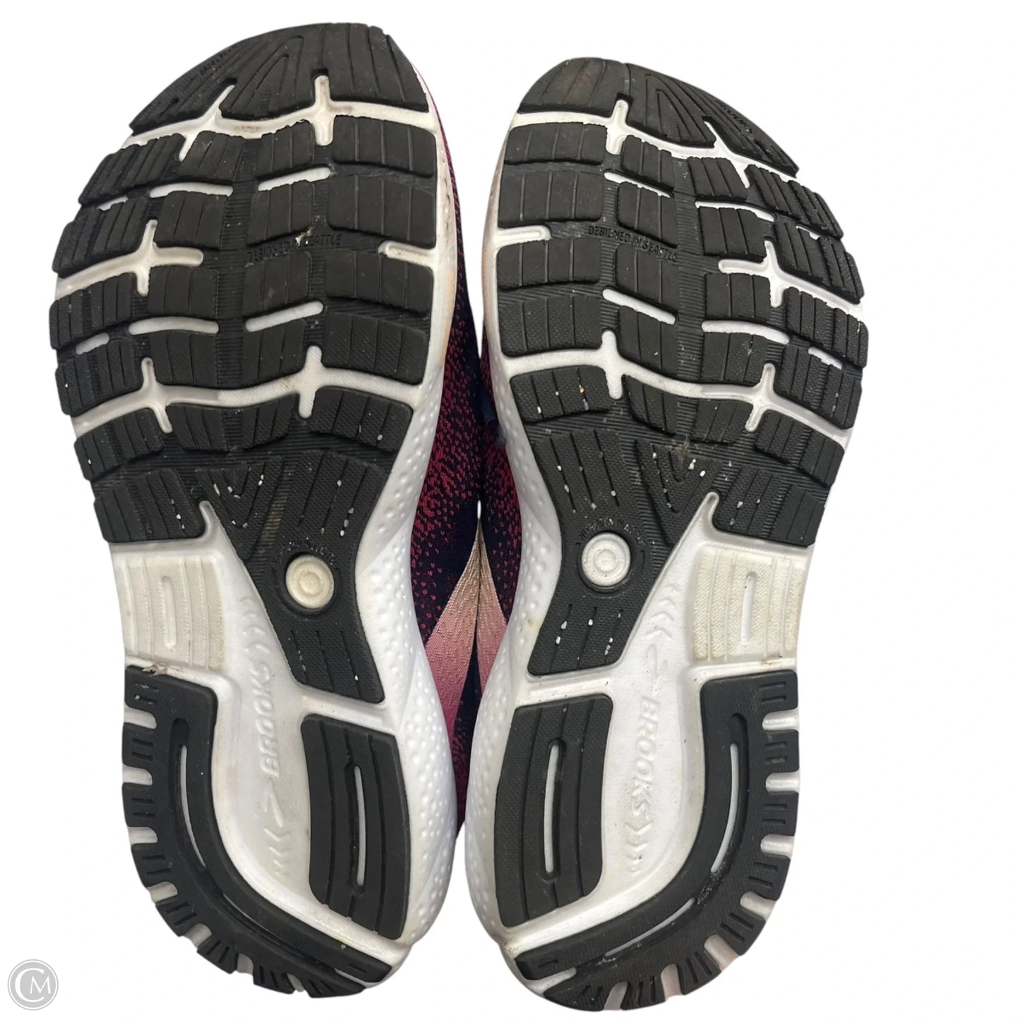 Shoes Athletic By Brooks In Blue & Red, Size: 8.5