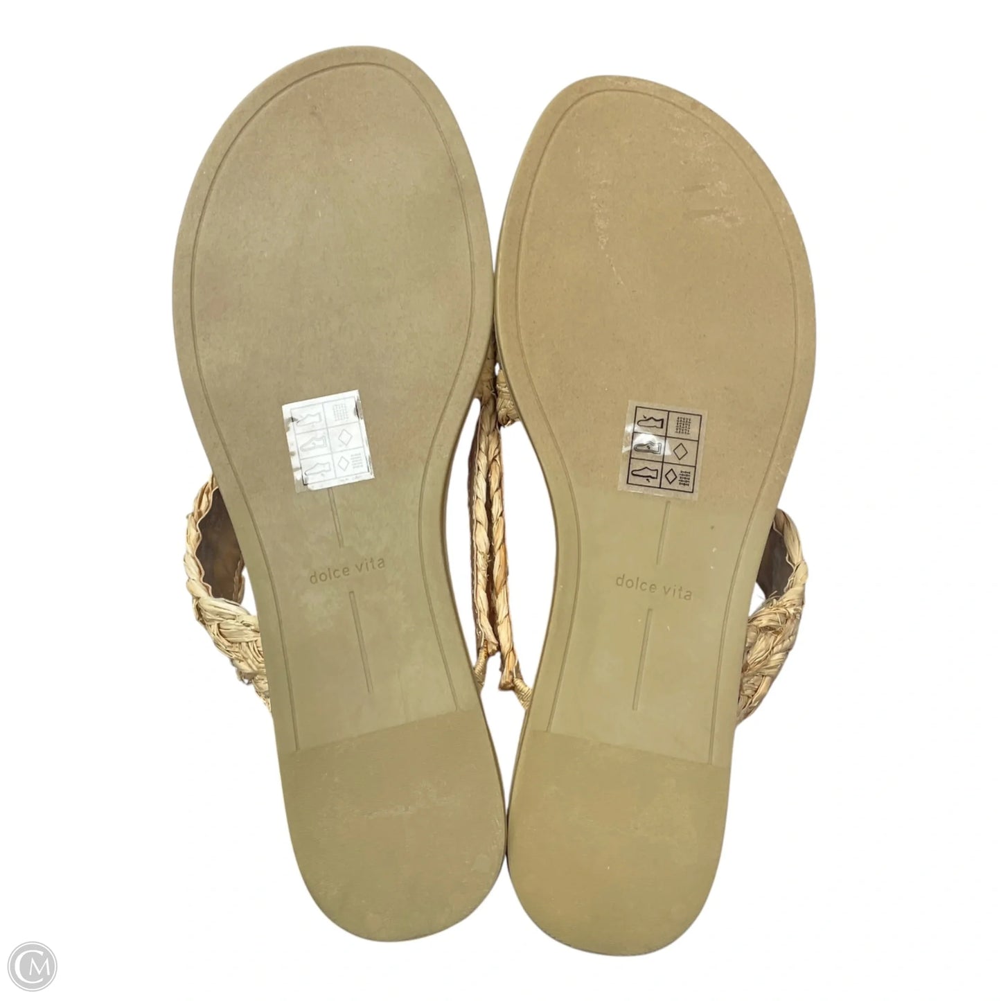 Sandals Flats By Dolce Vita In Tan, Size: 9.5