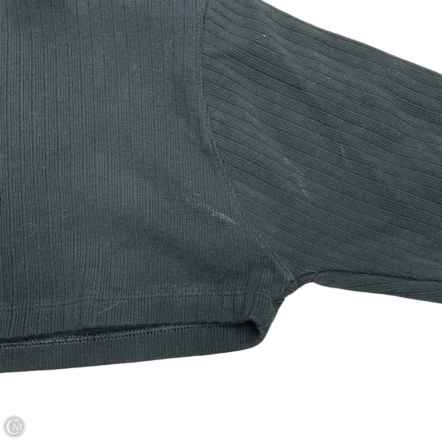 Athletic Top Long Sleeve Crewneck By Nike Apparel In Black, Size: M