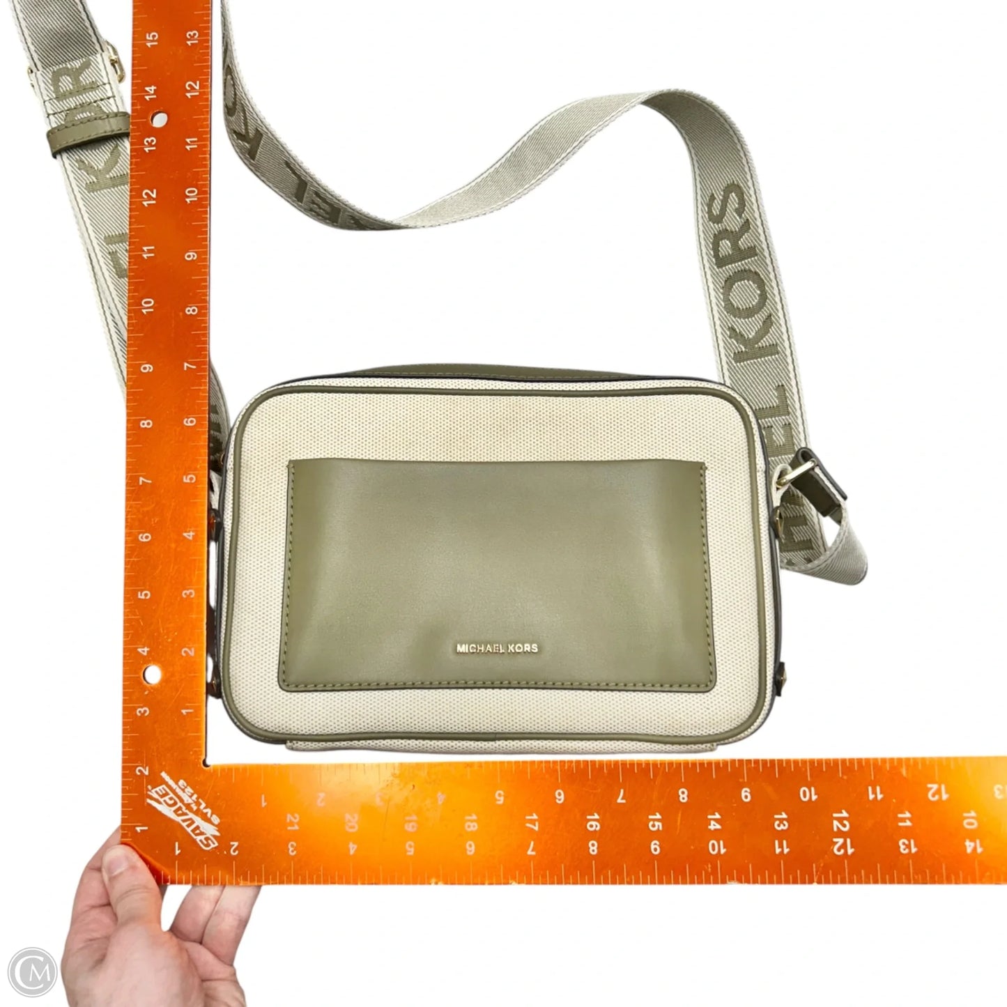 Crossbody Designer By Michael Kors, Size: Medium